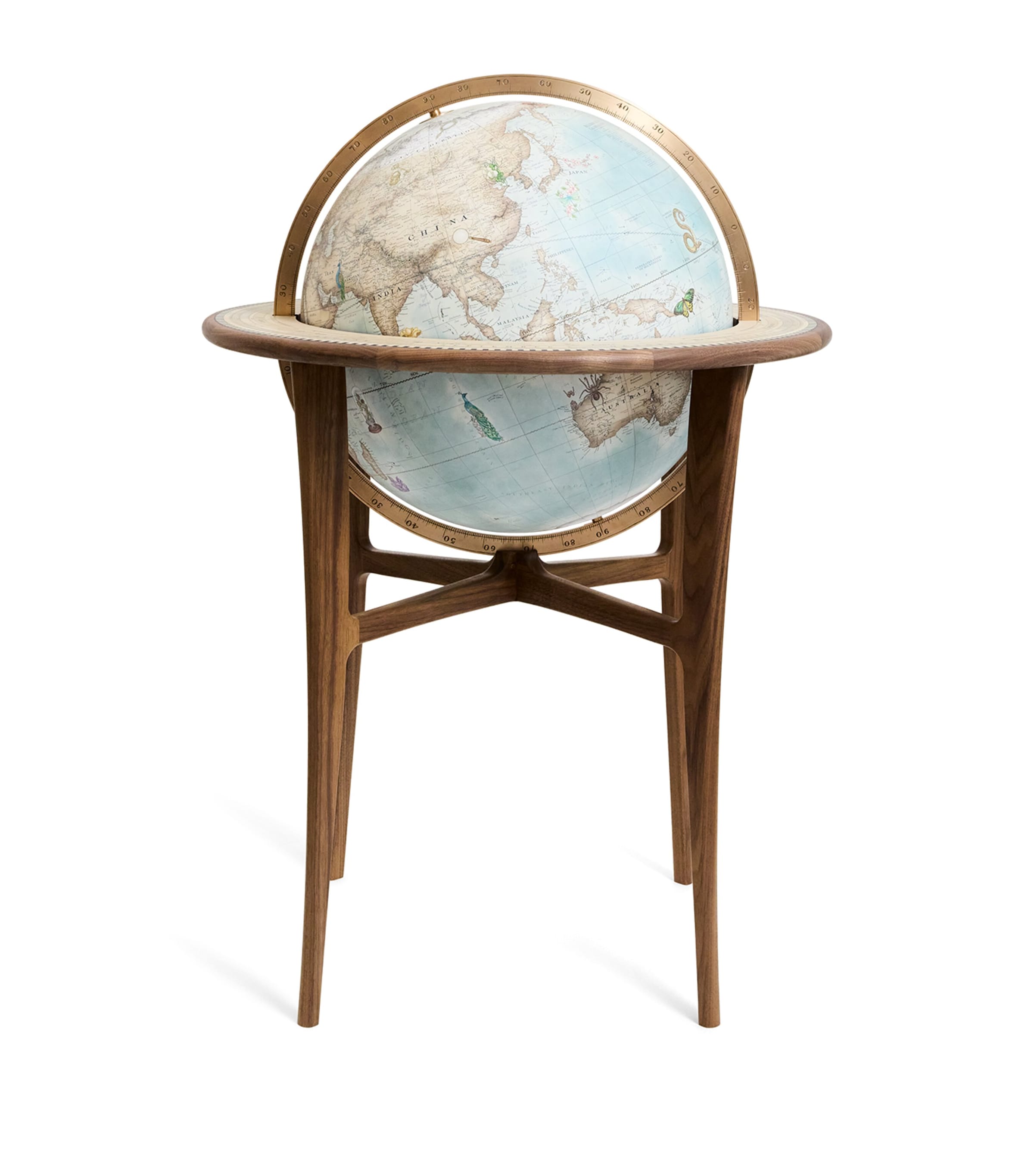 Bellerby Terrestrial Floor-Standing Globe (50cm) | Home New In | Home Accessories | Ornaments