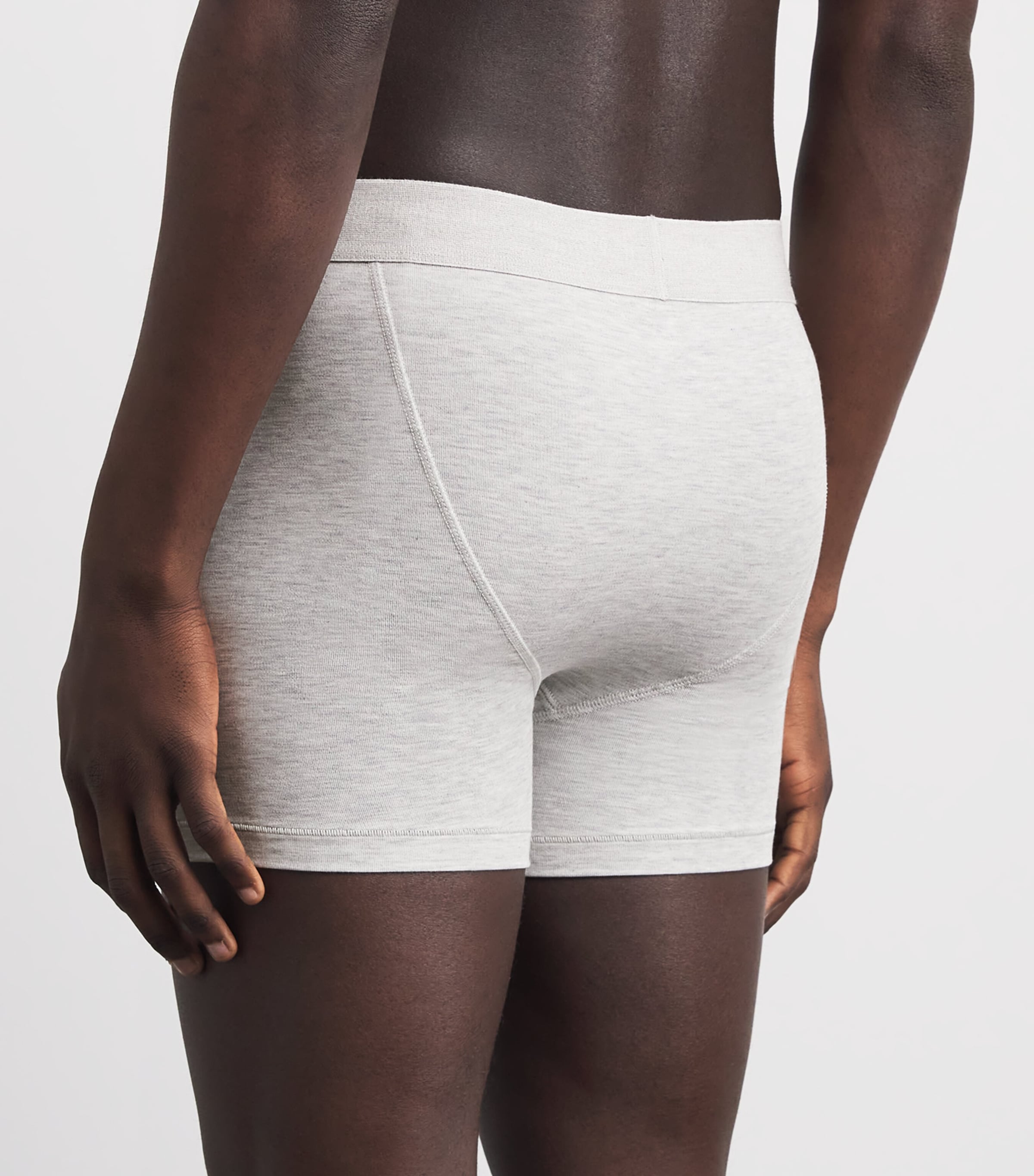 Skims Mens Stretch-Jersey Boxer Briefs (Pack of 3) Bo Bbr Image 3