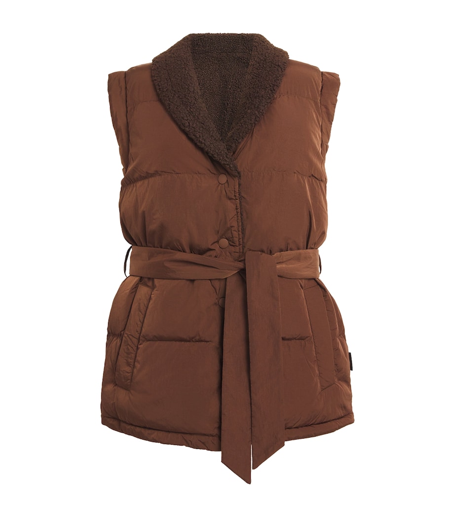 Varley Womens Lanville Reversible Gilet Chstnt/cfee Bn Image 1