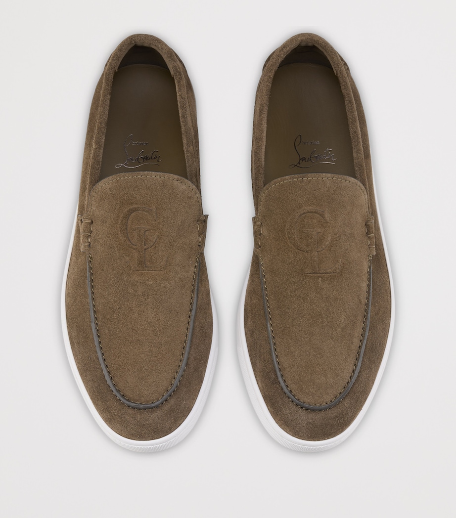 Christian Louboutin Neoclboat Suede Boat Shoes Image 3