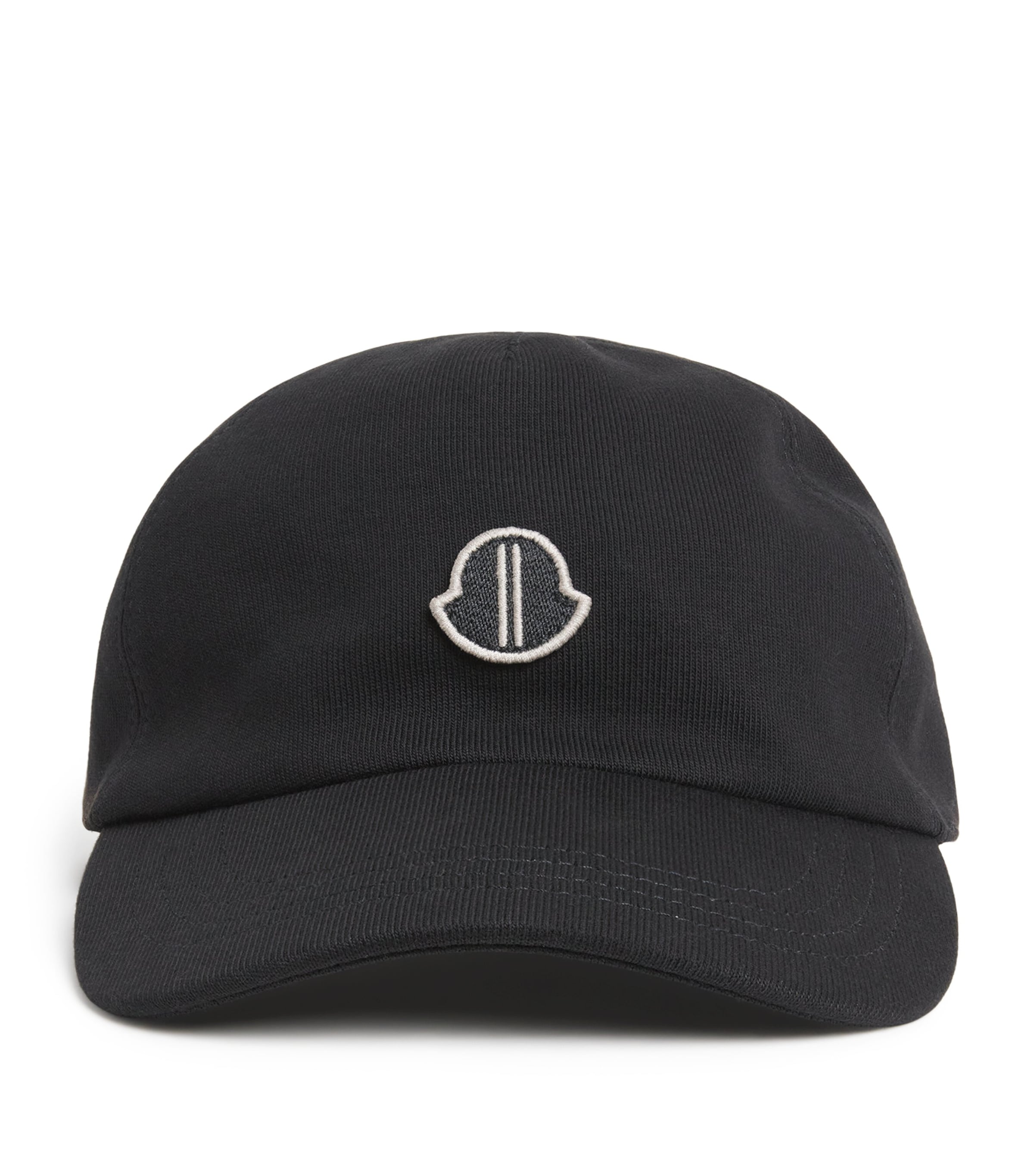 x Moncler Logo Baseball Cap 999 - BLACK Image 1