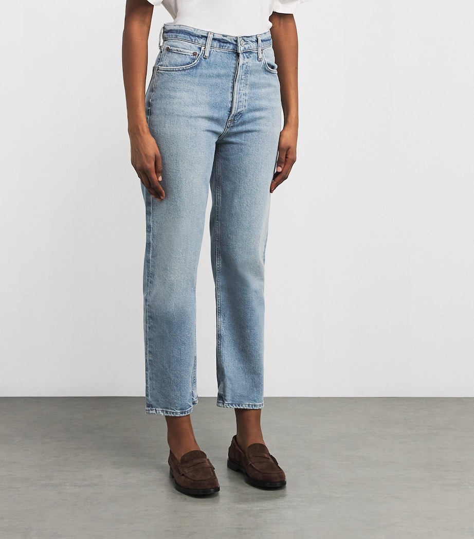 '90s Pinch Waist Cropped Jeans RIPPLE (MD IND VINT) Image 3