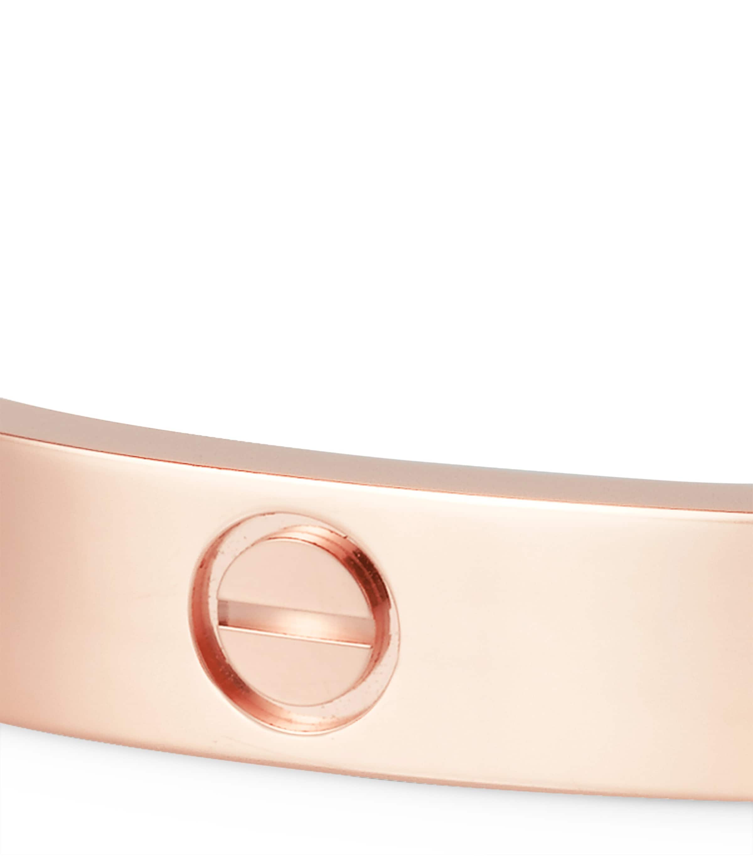 LOVE Classic Rose Gold Bracelet ROSE GOLD Image 9