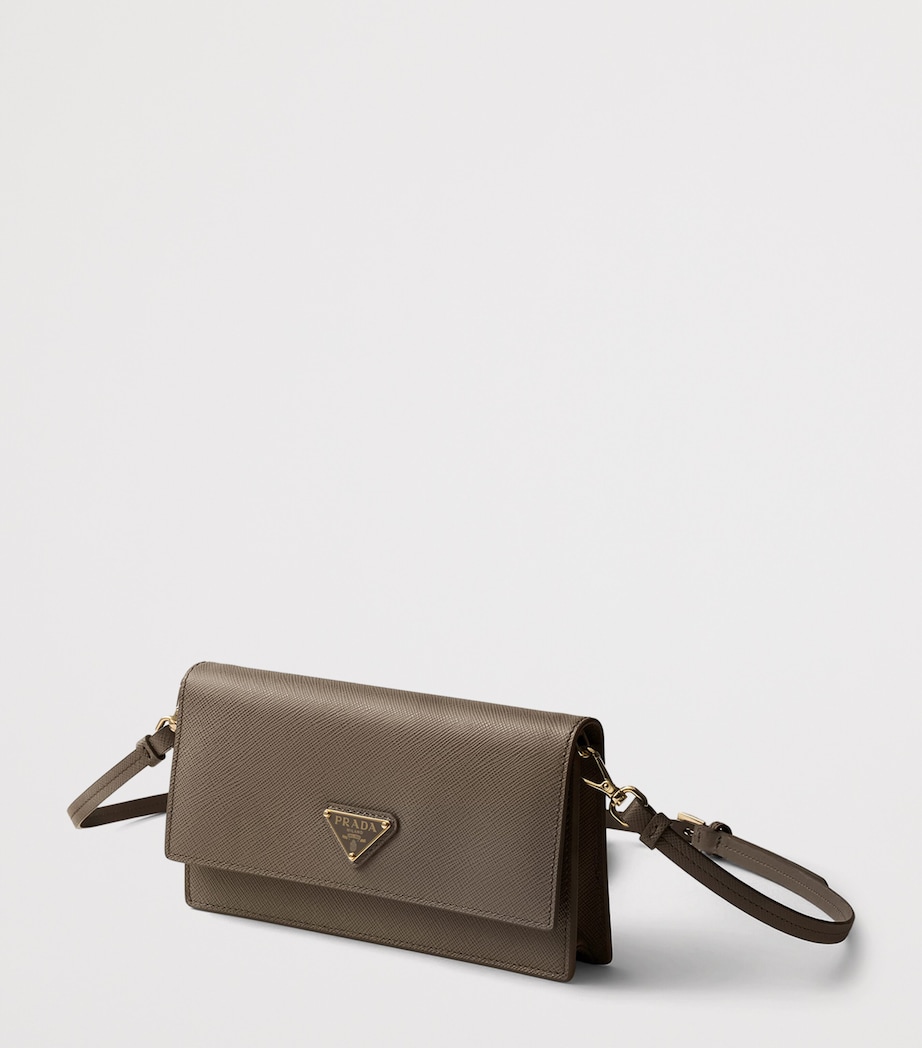 Mini Saffiano Leather Shoulder Bag F0572 Image 2