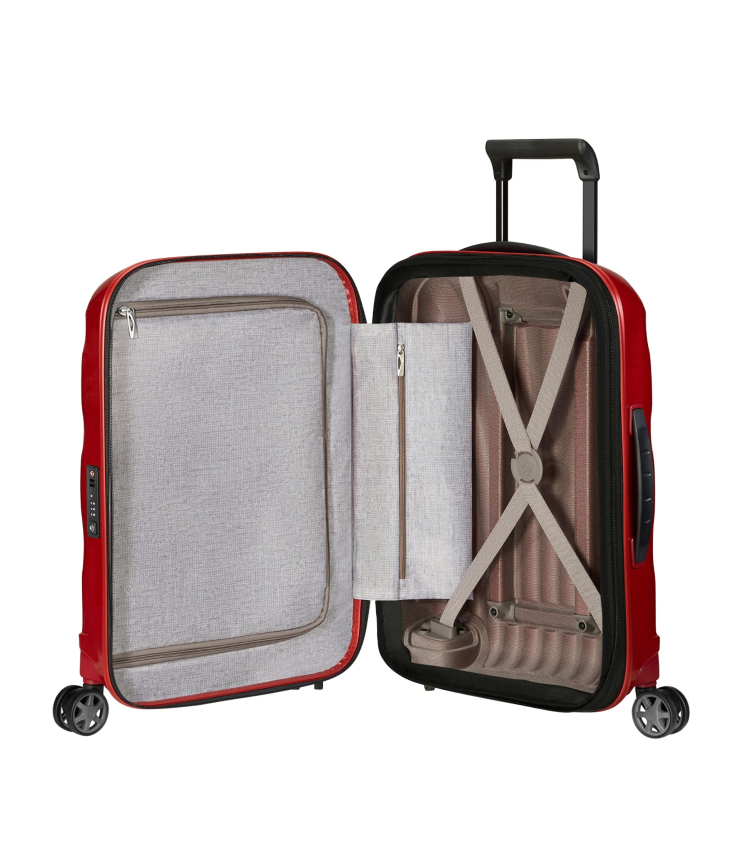 Samsonite C-Lite Cabin Suitcase (40cm) Chilli Red Image 2