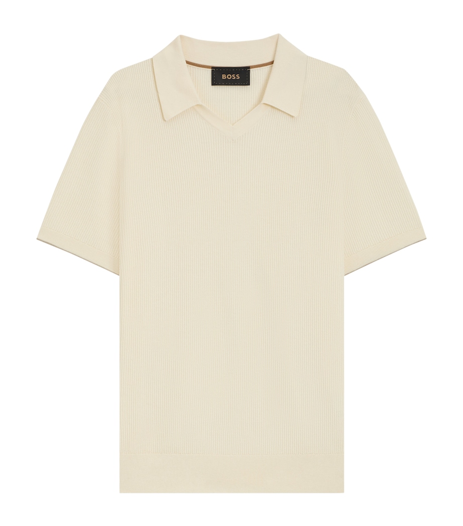 Silk-Cotton Polo Shirt 118 Image 1