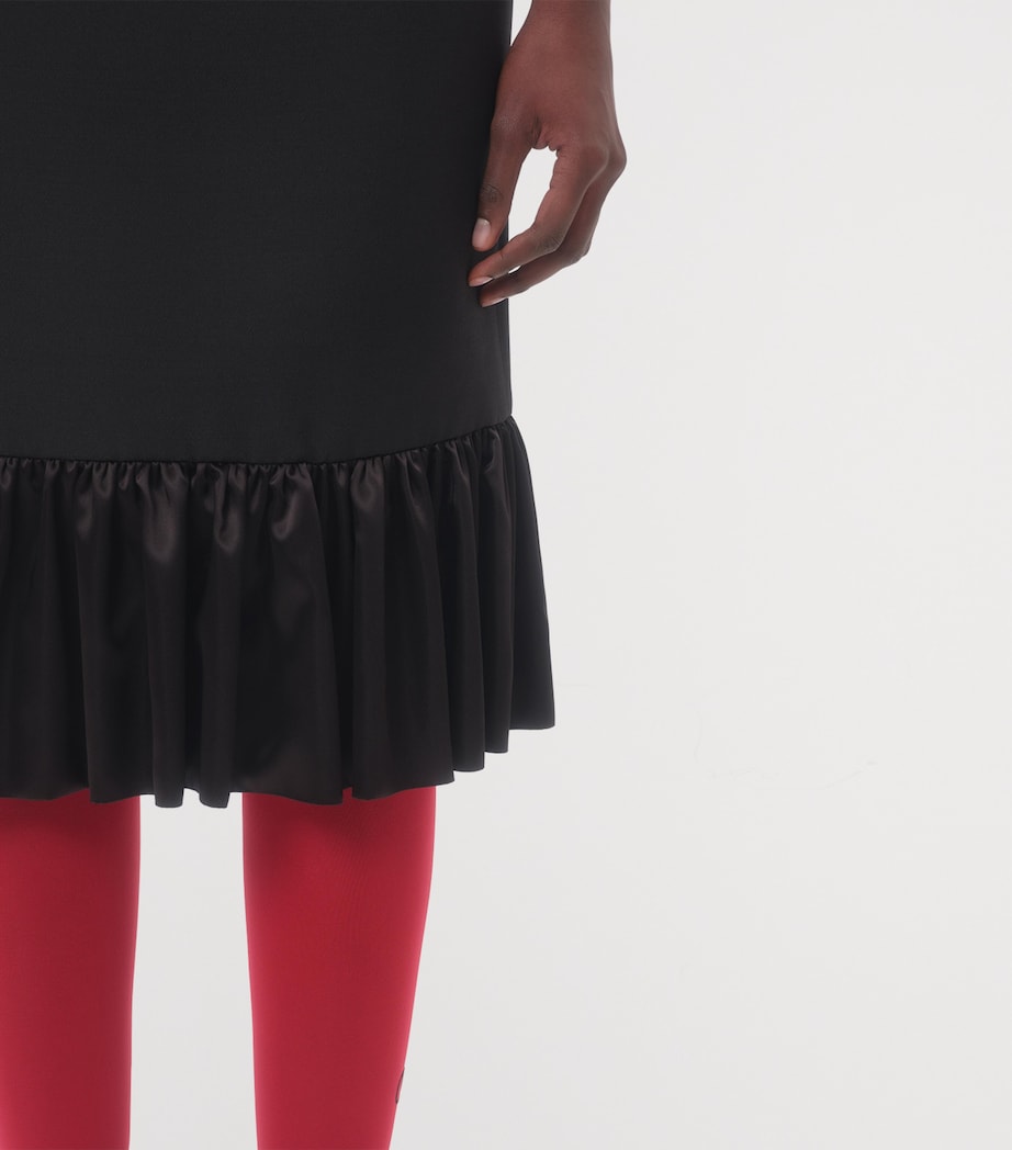 Ruffle-Trim Midi Skirt 0NO Image 5