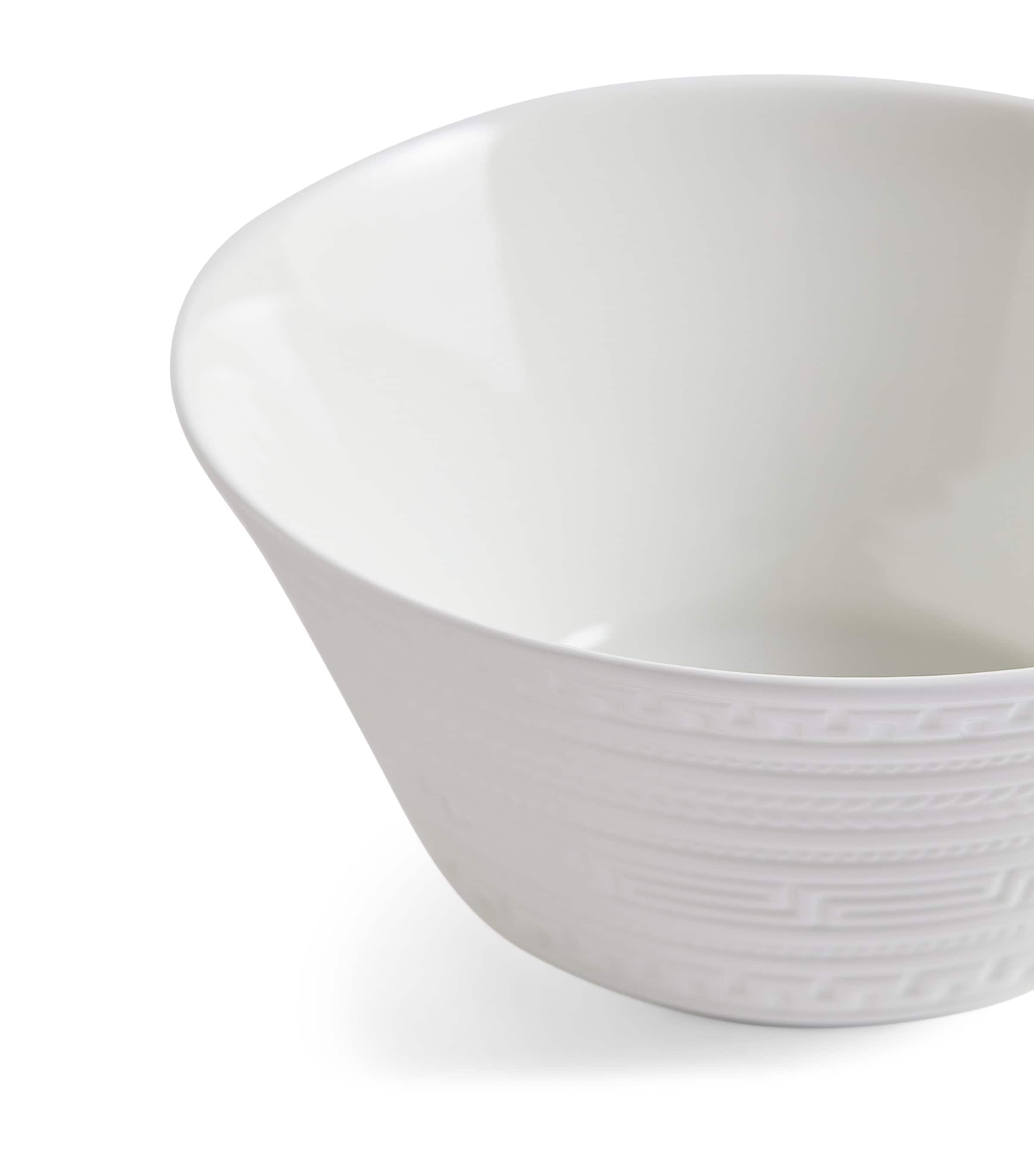 Intaglio Cereal Bowl (15cm) WHITE Image 5