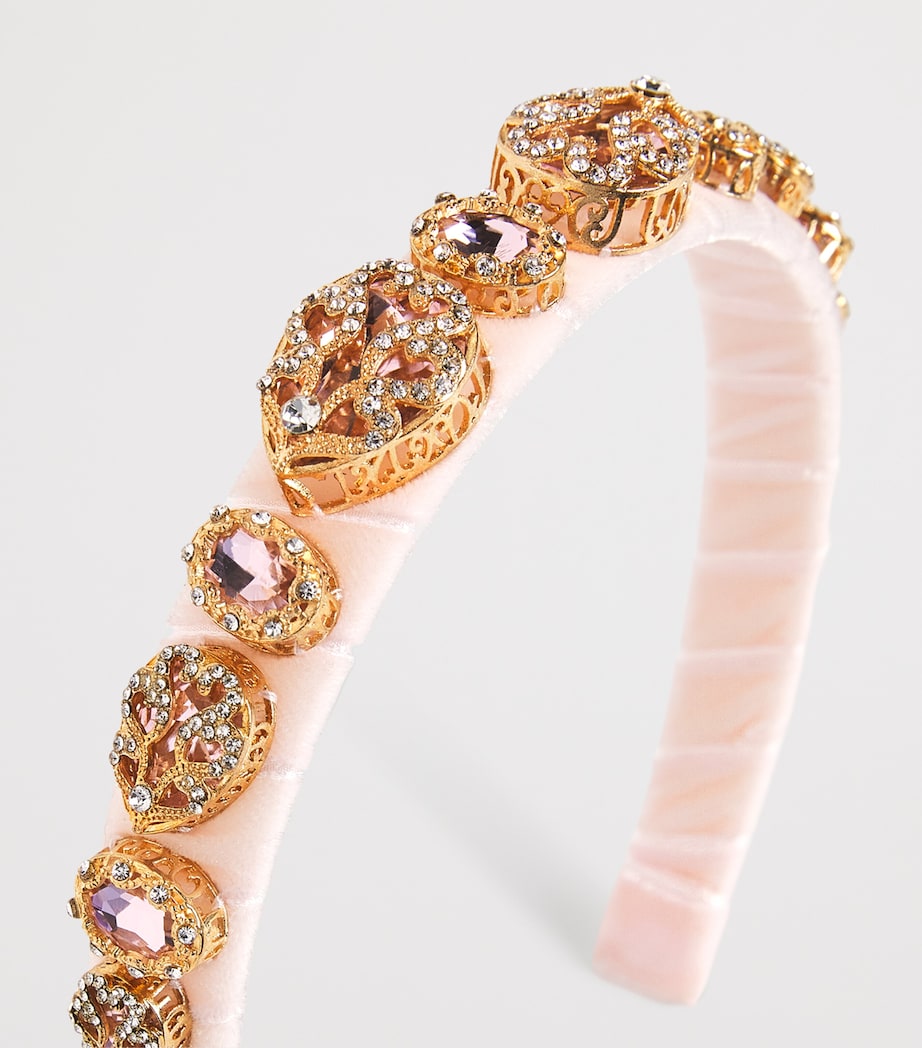 Embellished Headband PINK Image 3