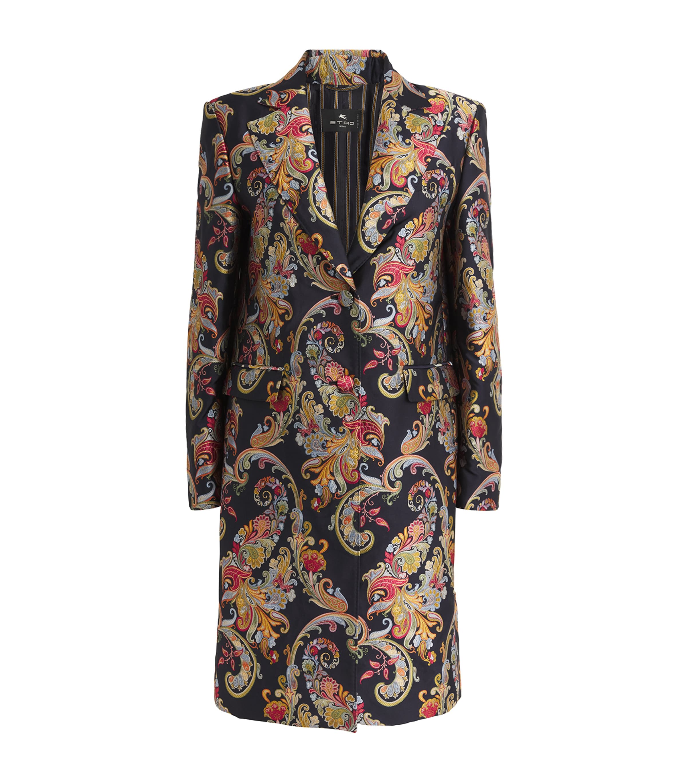 Etro Paisley Print Coat