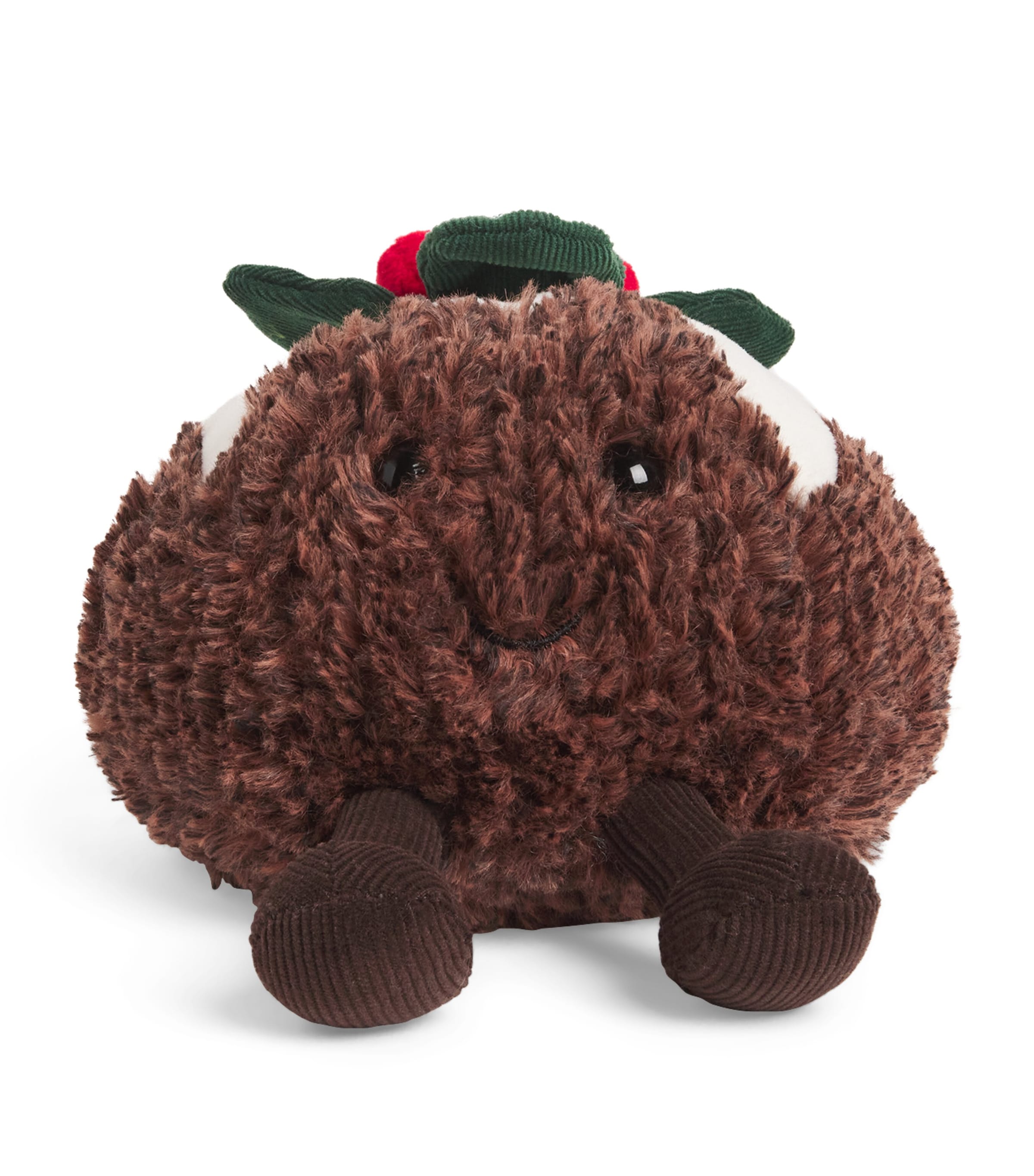 Jellycat Amuseables Christmas Pudding In Brown