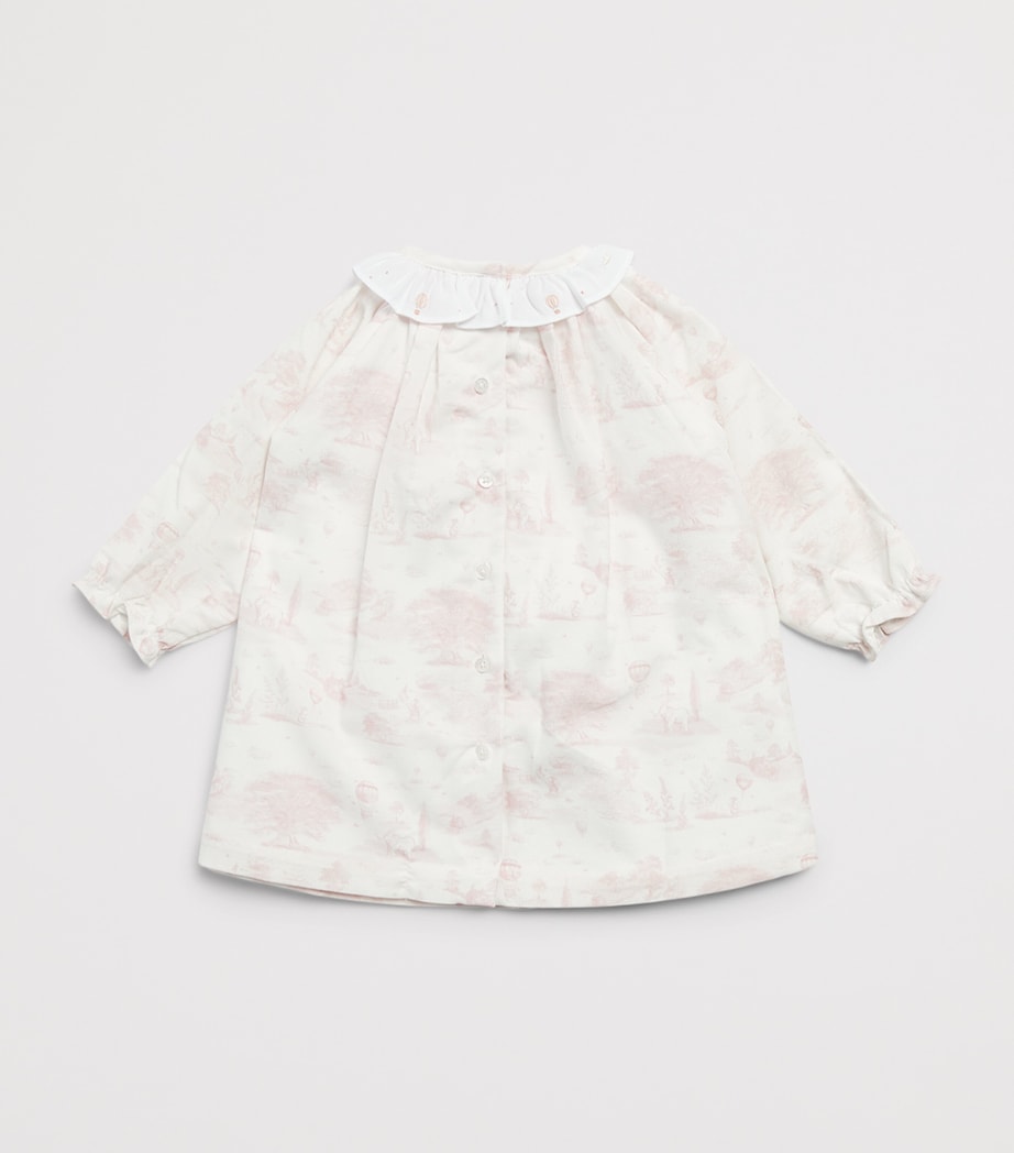 Marie-Chantal Toile de Jouy Dara Dress (3-24 Months) Mc Pink Image 2