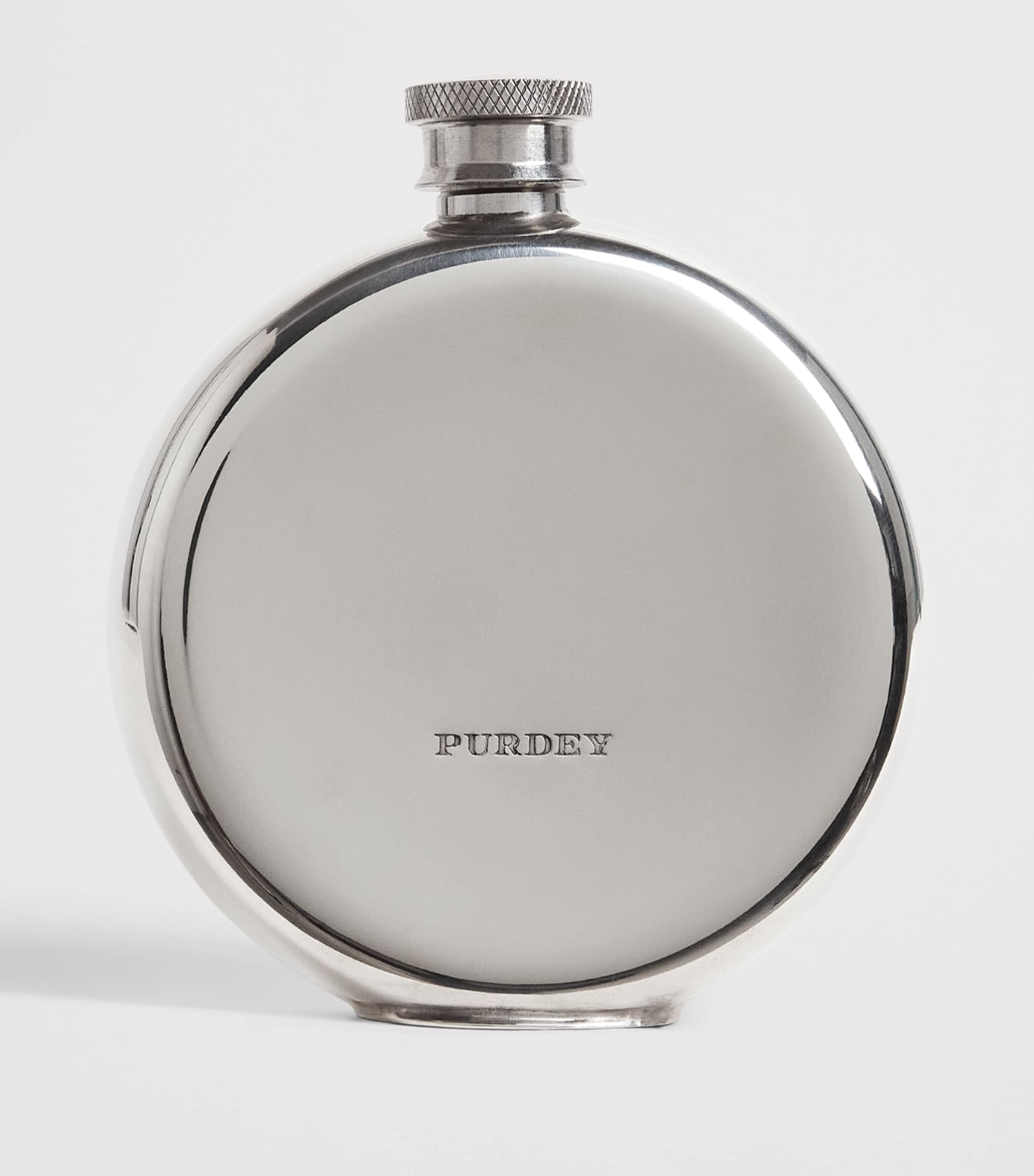 Purdey Rose and Scroll Flask Stl Image 2