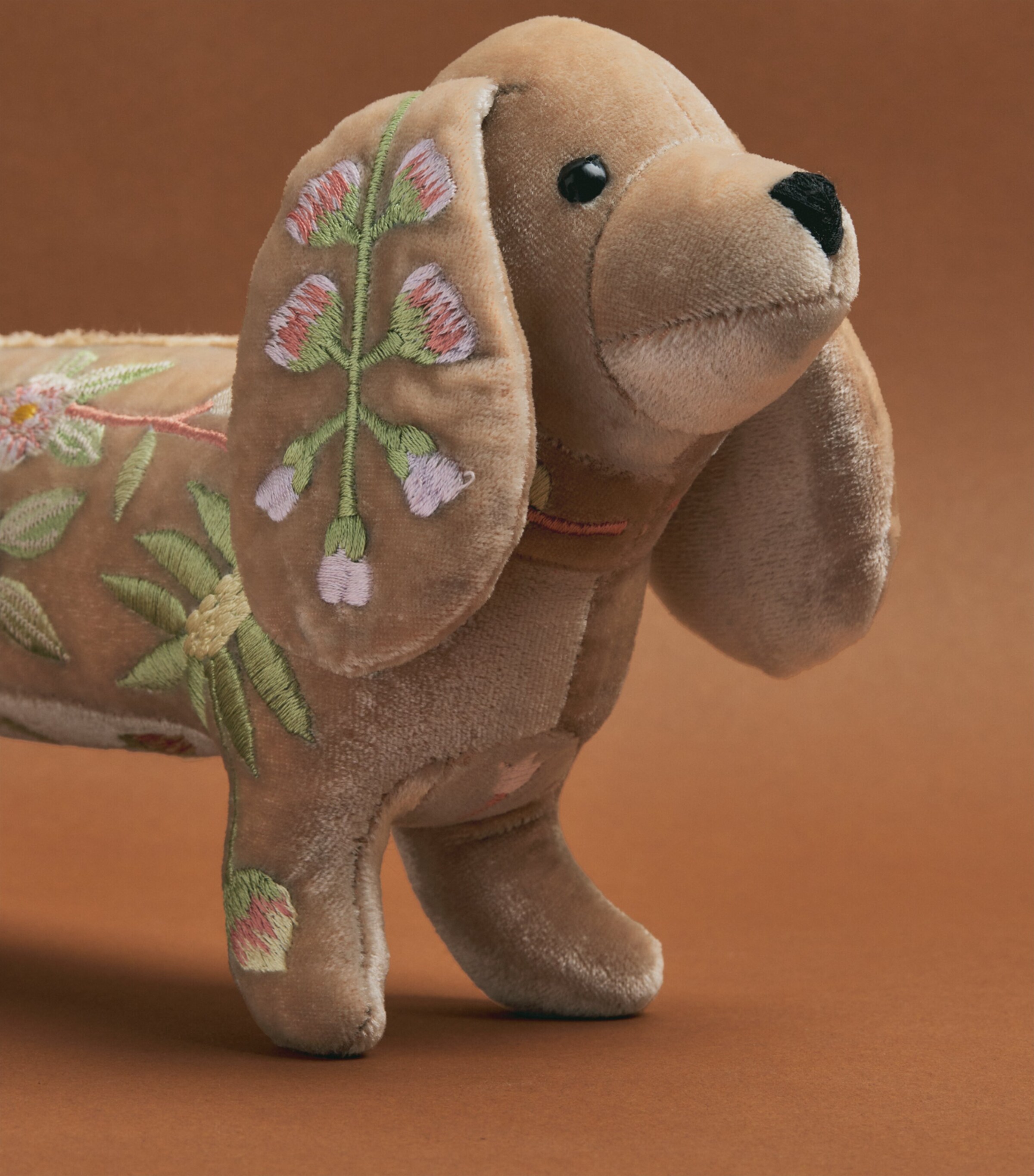 Anke Drechsel Small Madame Bovary Dog Ornament Taupe Image 2