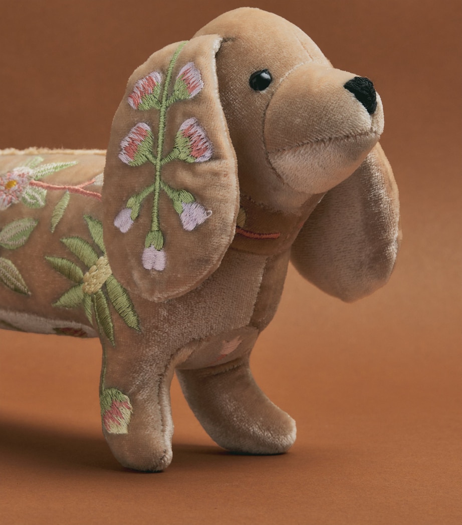 Anke Drechsel Small Madame Bovary Dog Ornament Taupe Image 2