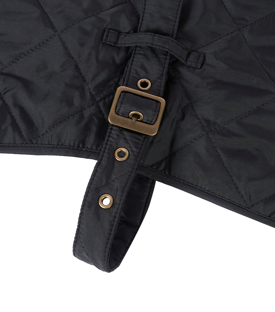 Barbour Quilted Dog Coat (L) Black Image 3
