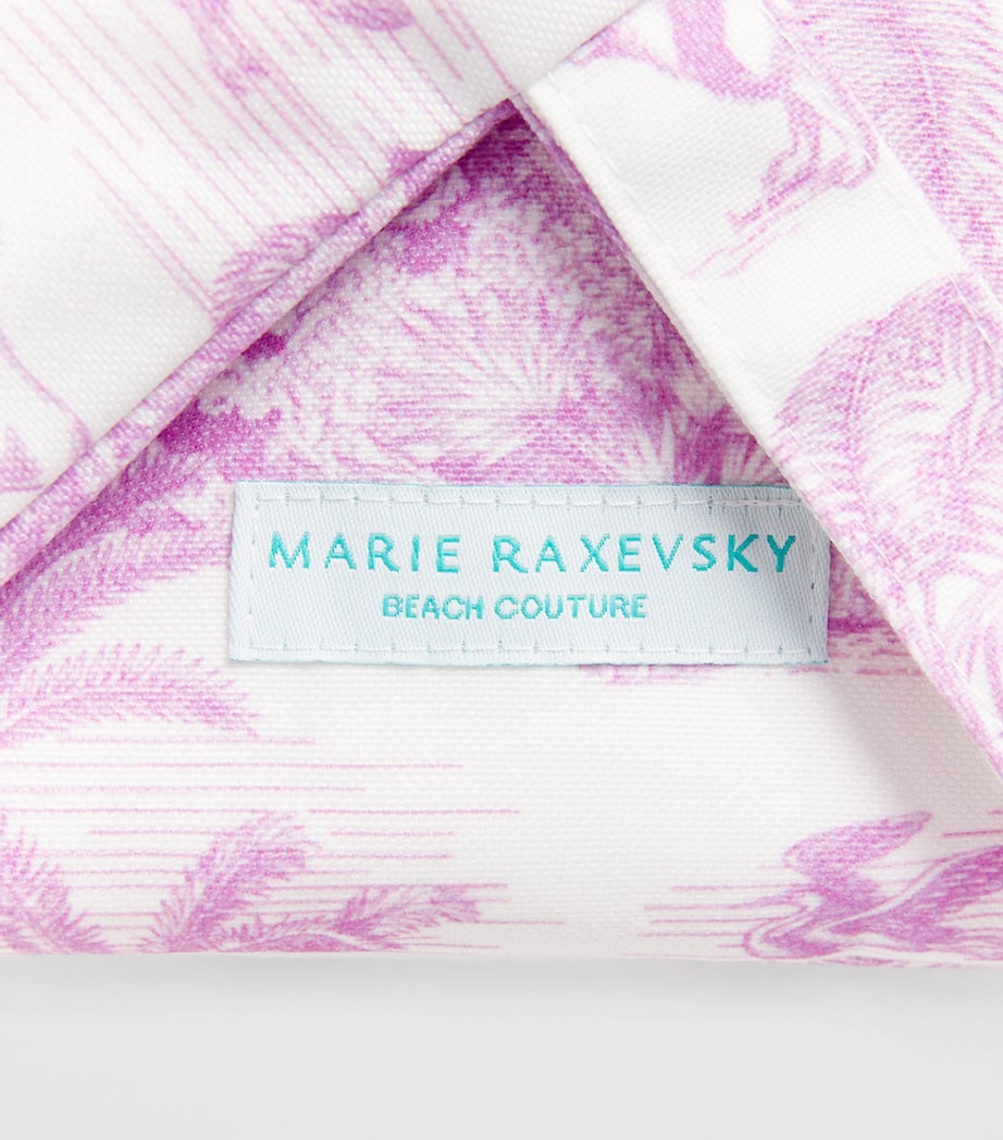 Large Waterproof Jungle Print Pouch JUNGLE LILLAC Image 3