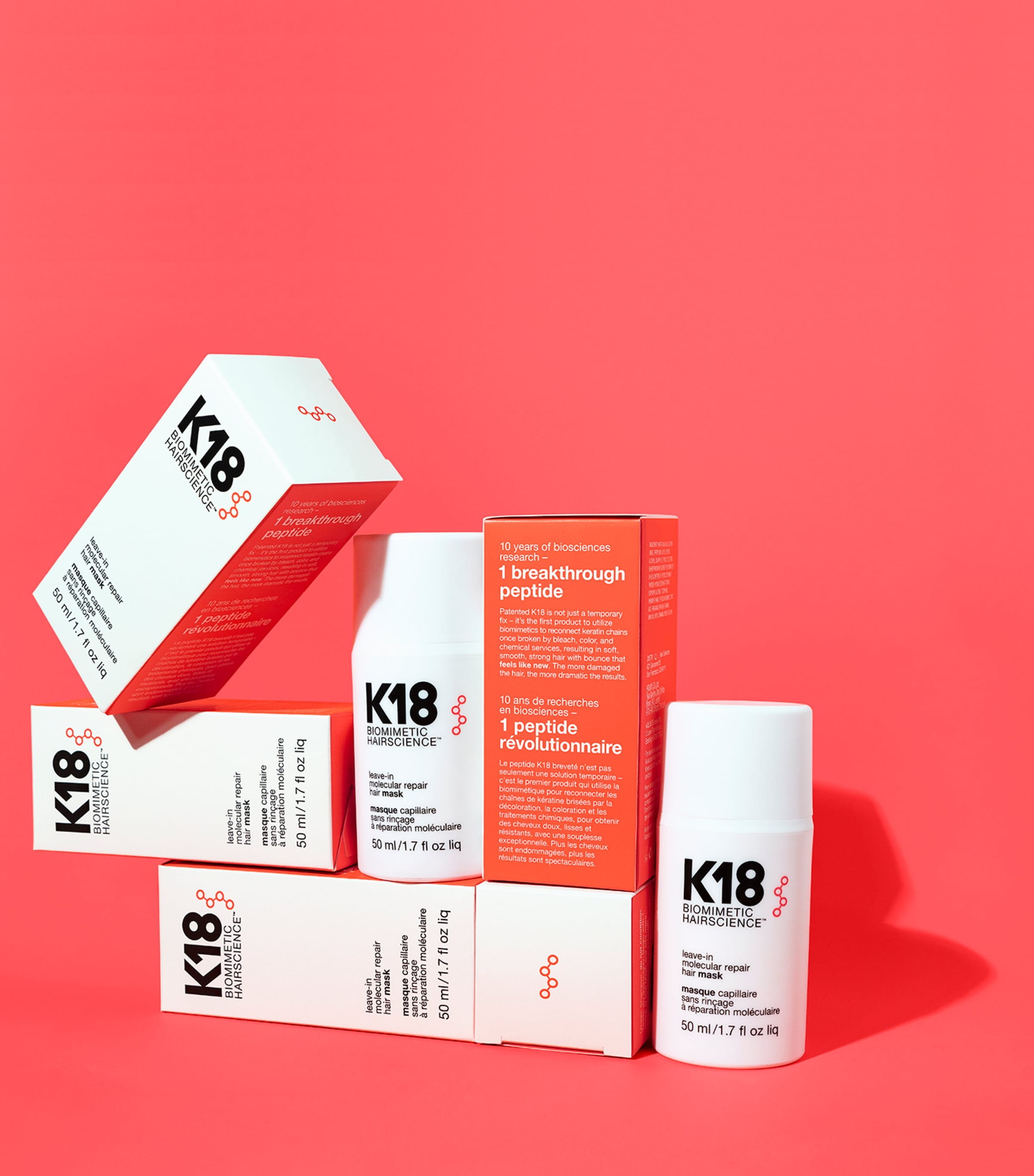 Leave-In Molecular Repair Hair Mask (50ml) NO COLOUR Image 7