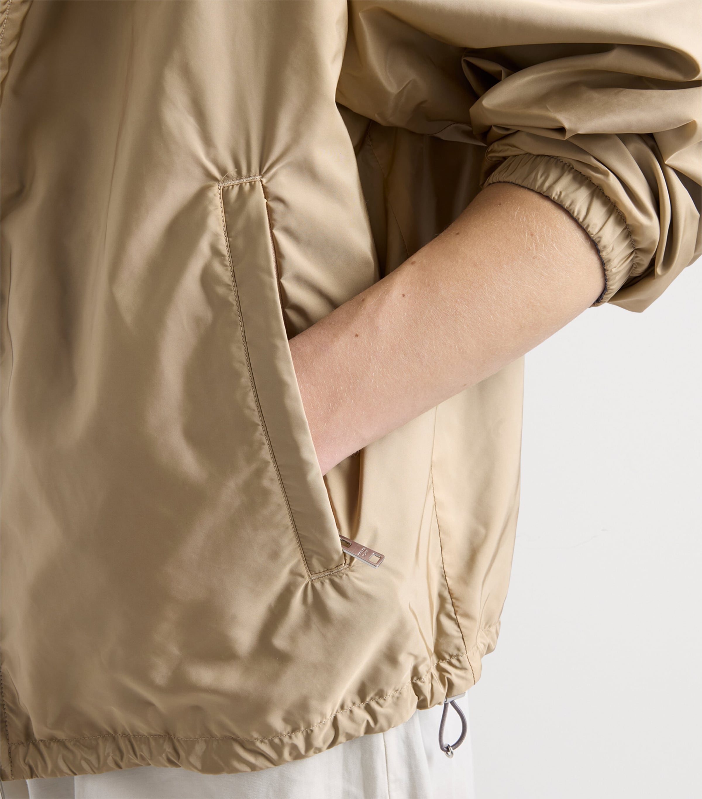 Prada Mens Re-Nylon Reversible Jacket Brown Image 6