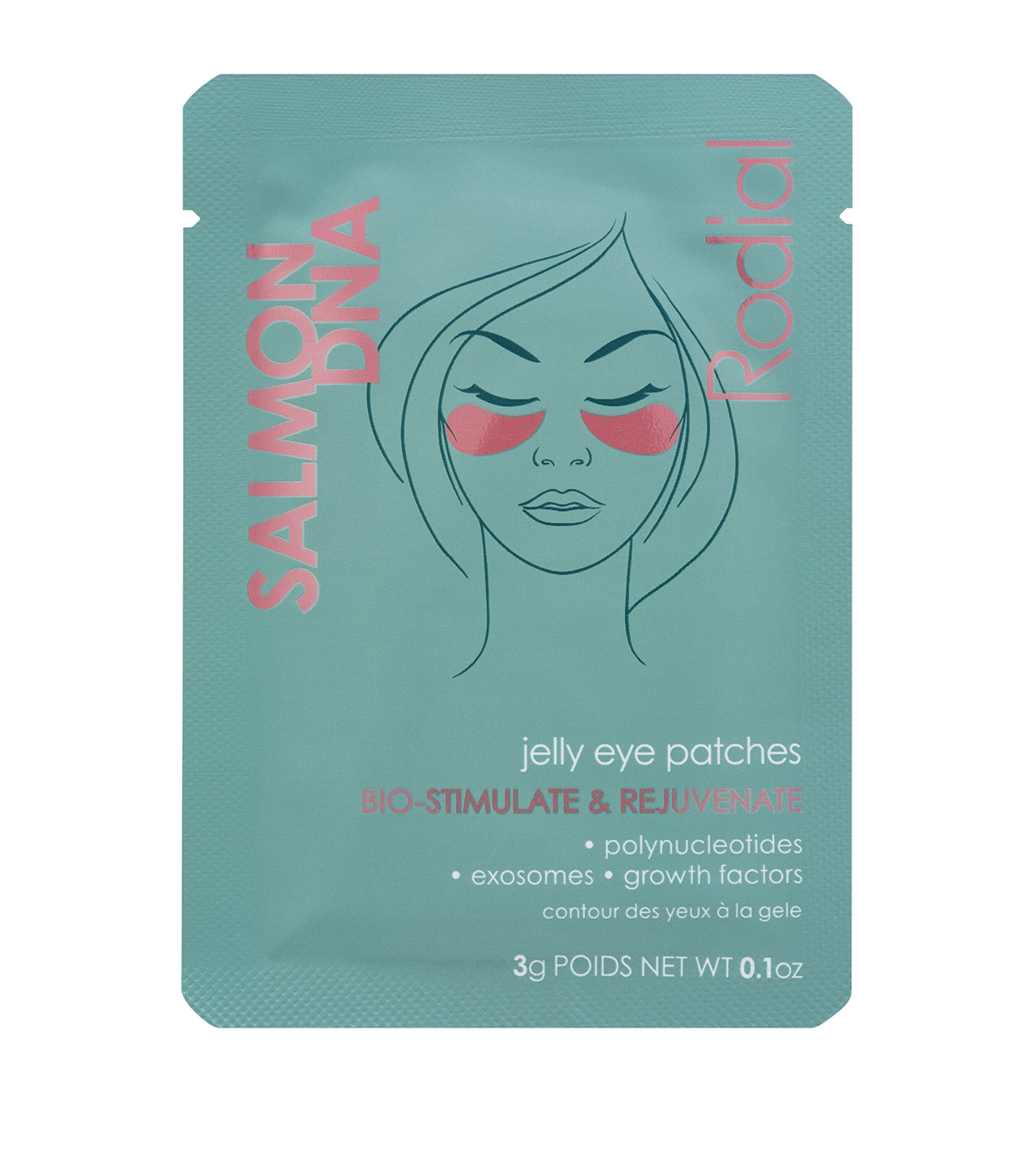 Rodial Salmon DNA Jelly Eye Patches (Pack of 4) Image 2