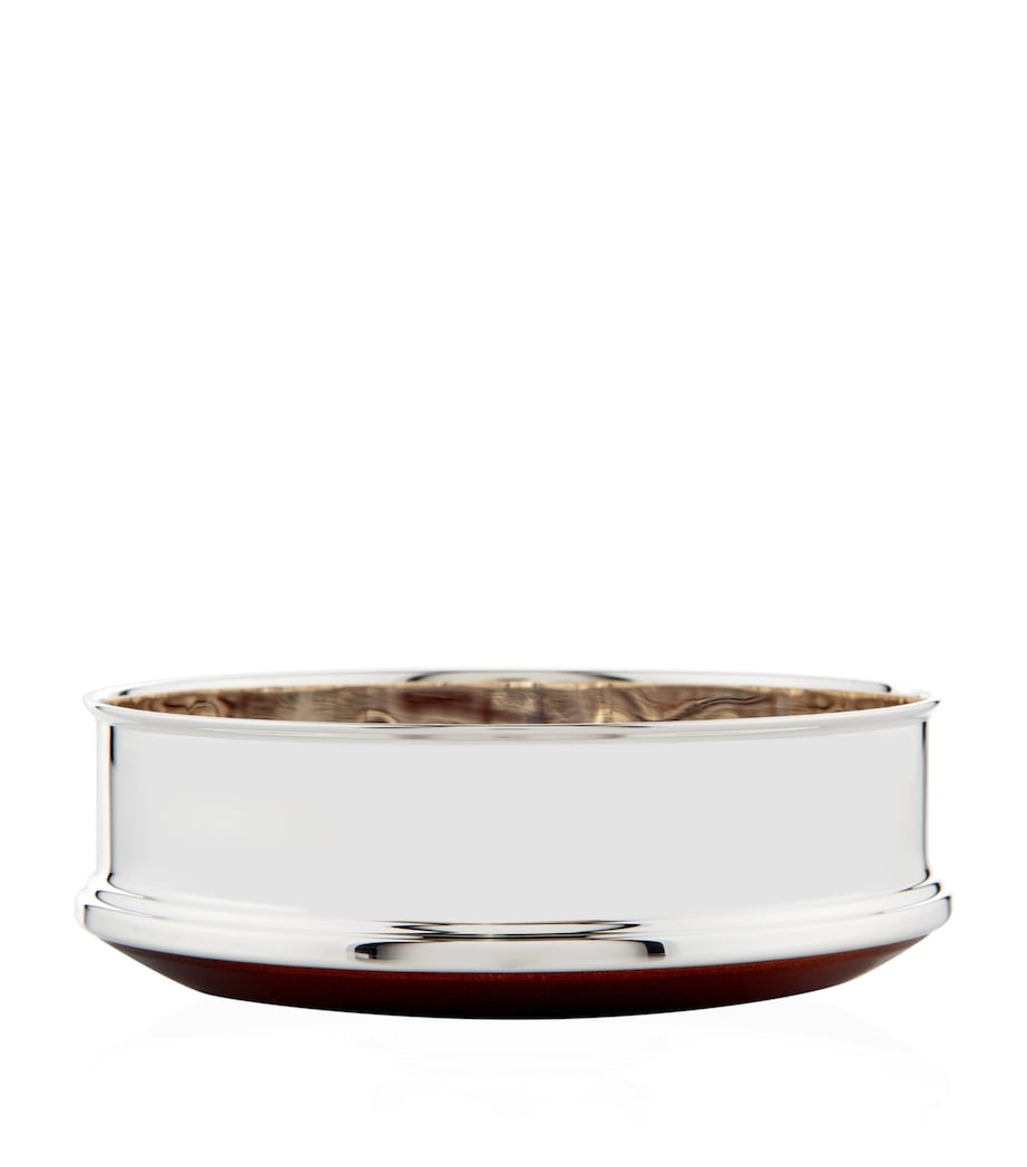 Sterling Silver Straight Bottle Coaster 5” SILVER Image 2