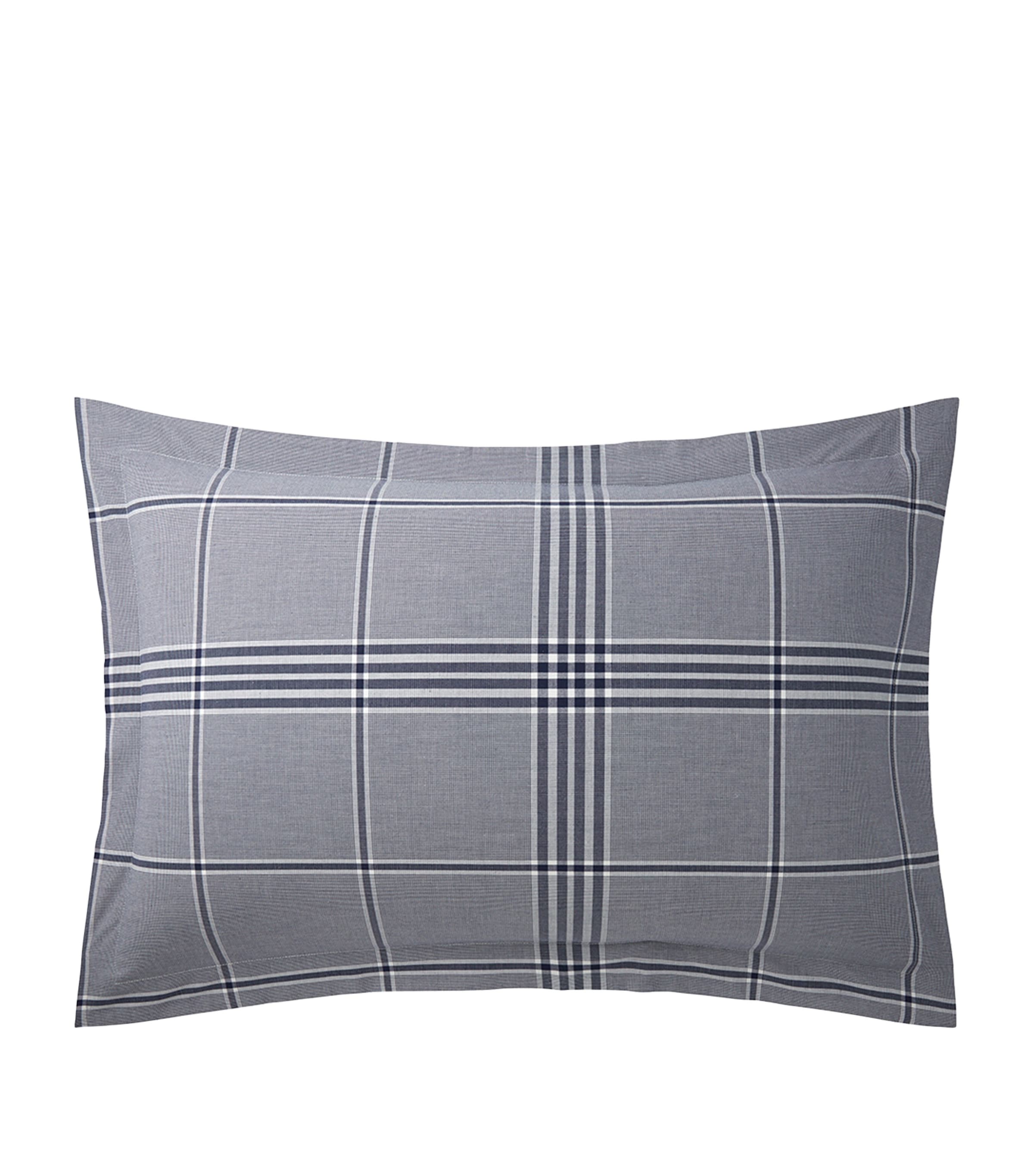 Ralph Lauren Home Cotton August Standard Oxford Pillowcase (50cm x 75cm) Navy Image 1