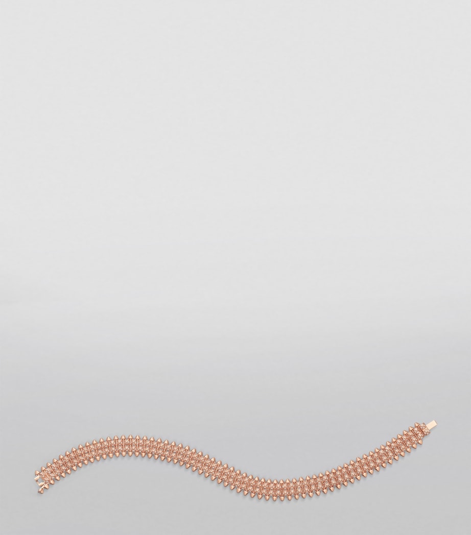 Rose Gold and Diamond Clash de Cartier Bracelet ROSE GOLD Image 2