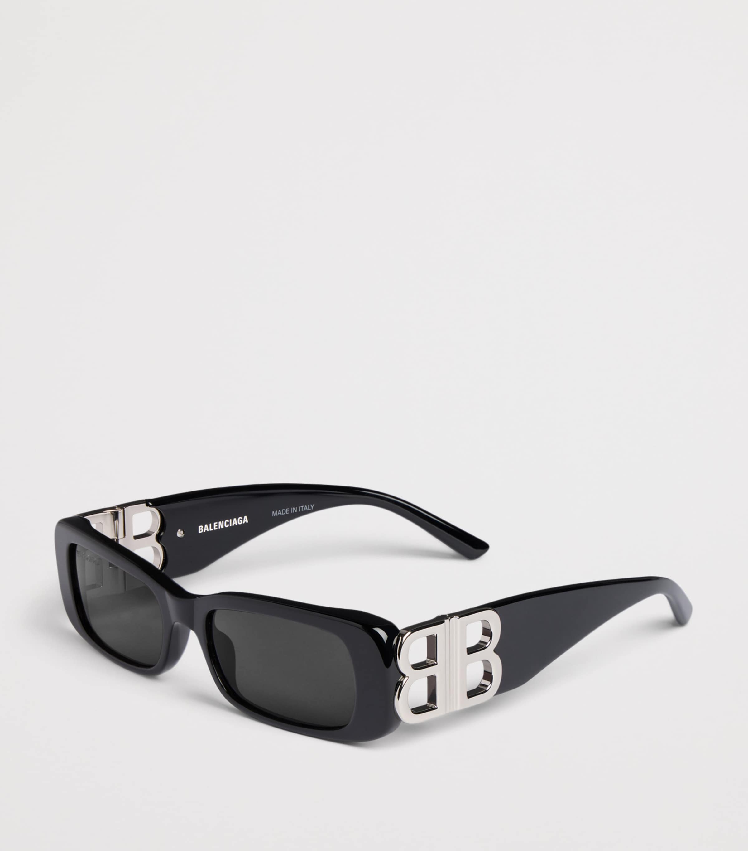 Balenciaga Dynasty Rectangle Sunglasses Image 4