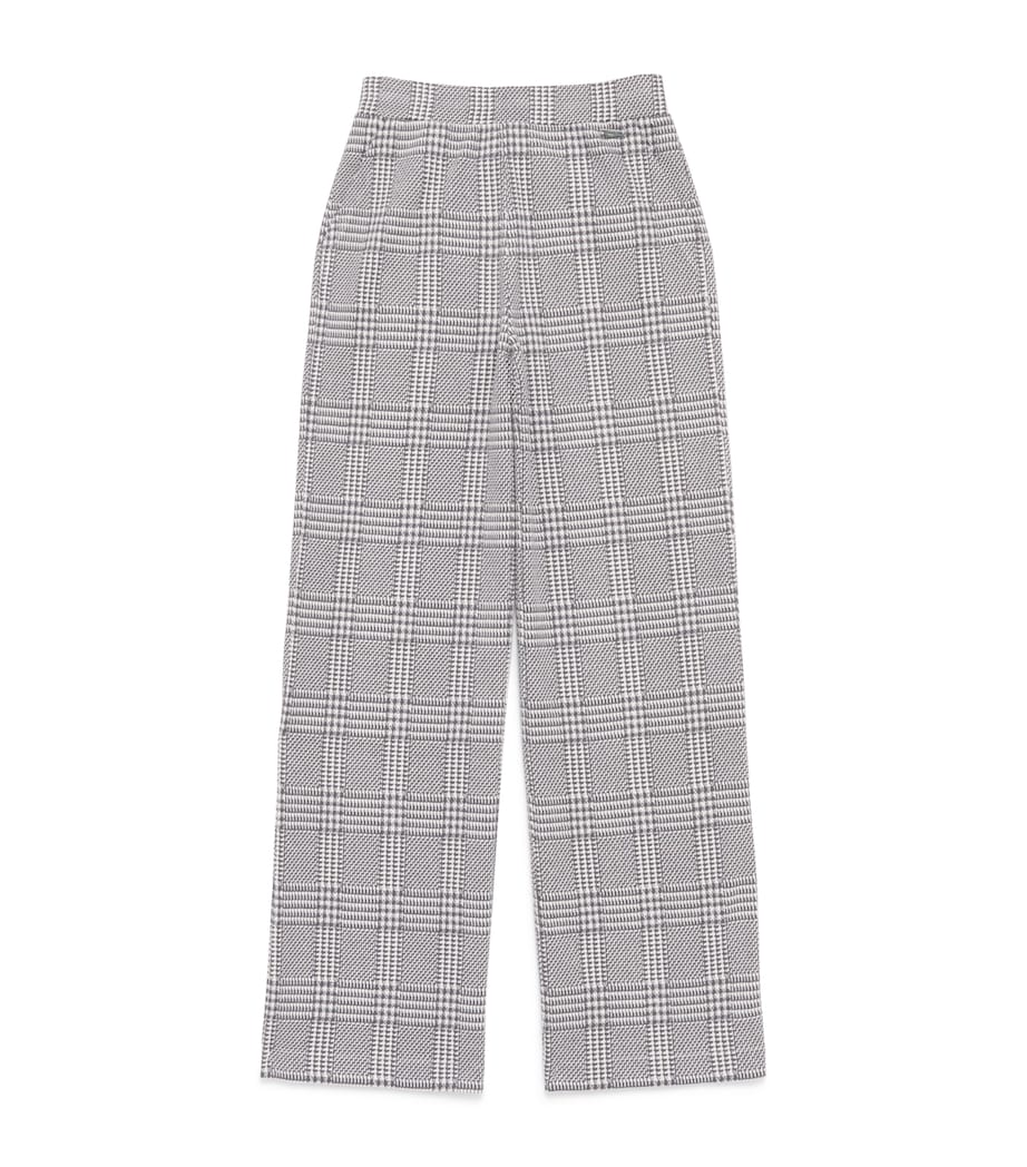Monnalisa Houndstooth Trousers (13-14 Years) Panna Bia + Grigio Image 1