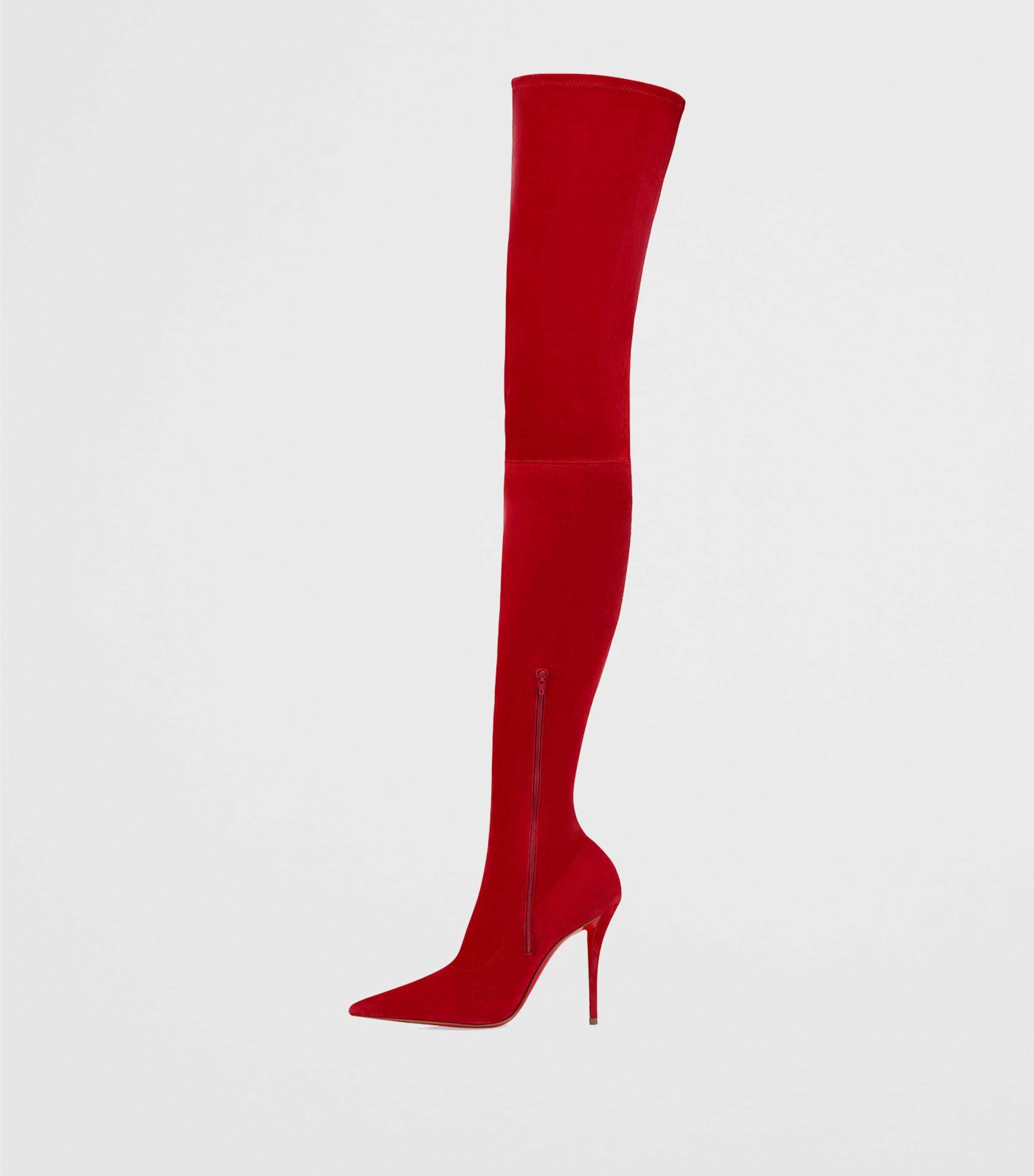 Miss Z Botta Alta Suede Over-The-Knee Boots 100 R659 Image 3