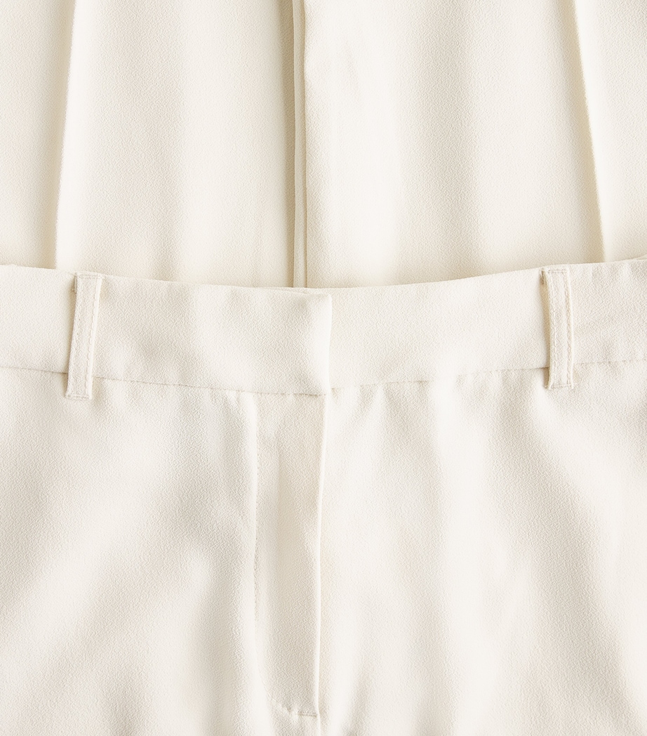 Stylein Womens Crepe Bergio Trousers Ivory Image 6