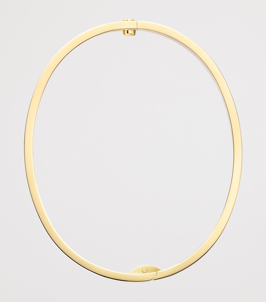 Medium Yellow Gold and Diamond LOVE Bracelet YELLOW GOLD Image 5