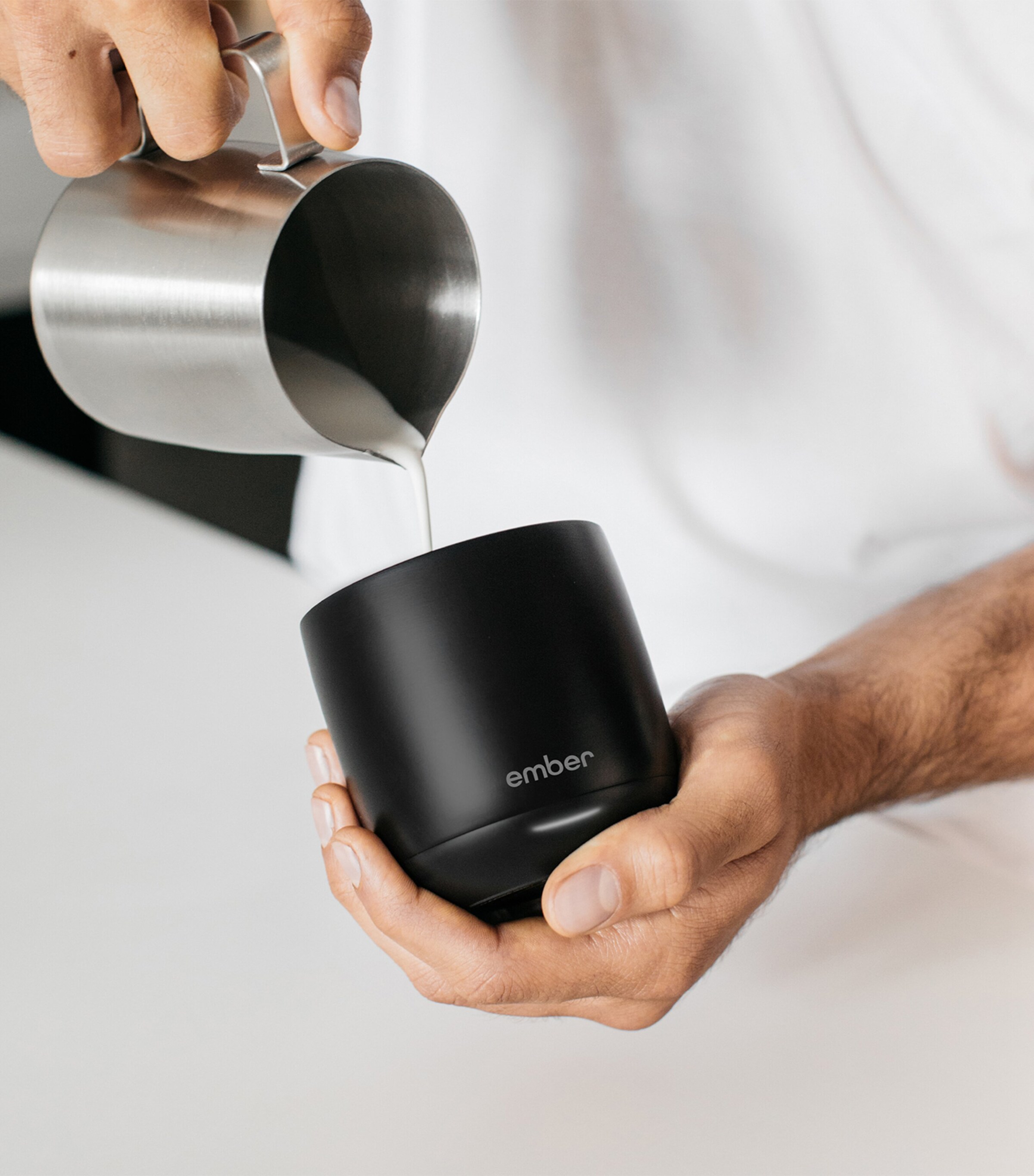 Ember Stainless Steel Smart Mug (6oz) | Dining | Tableware | Mugs | Designers | Ember Ember Stainless Steel Smart Mug (6oz) | Dining | Tableware | Mugs | Designers | Ember