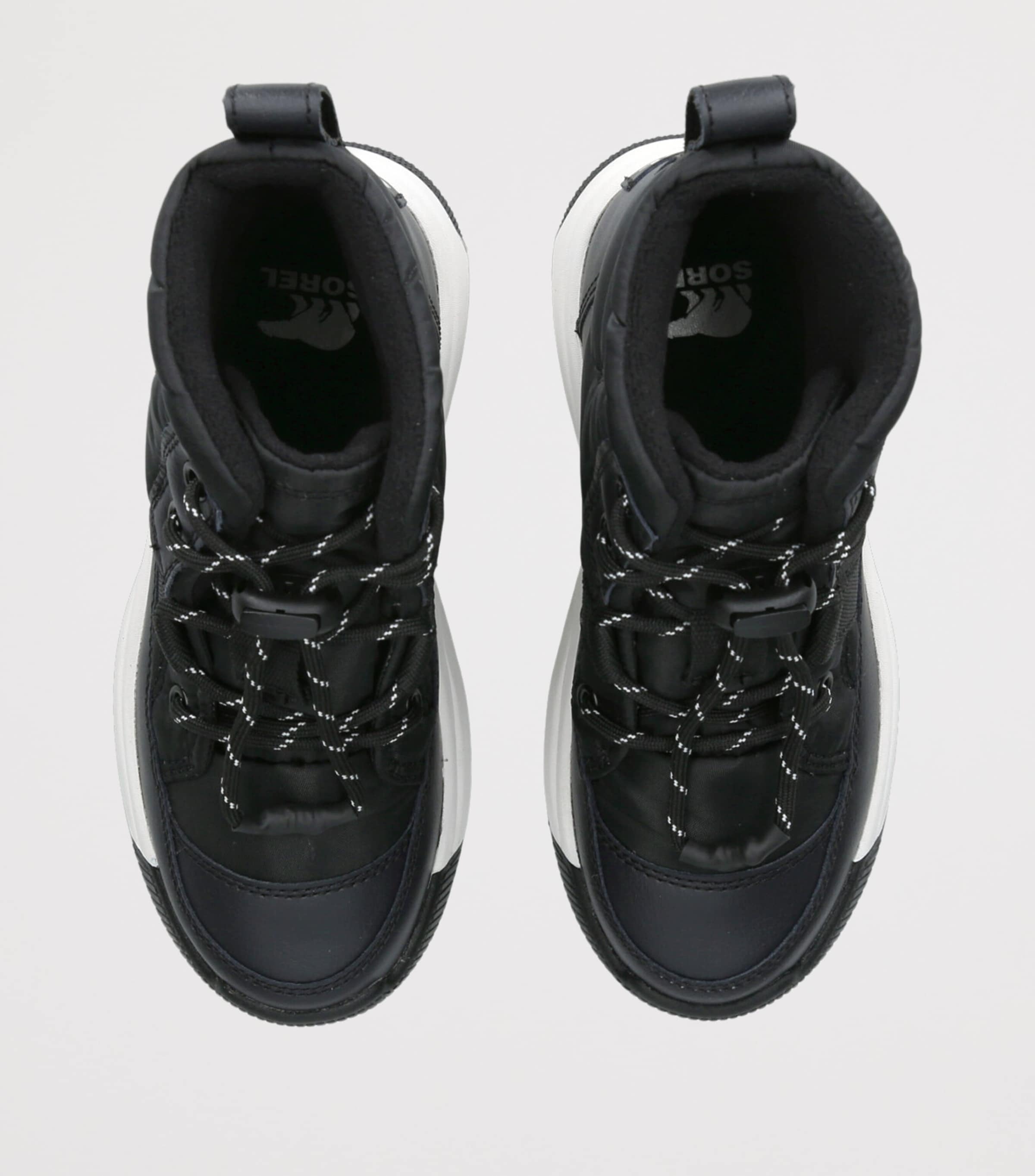 Waterproof Youth Whitney III Plus Snow Boots BLK/WHITE Image 4