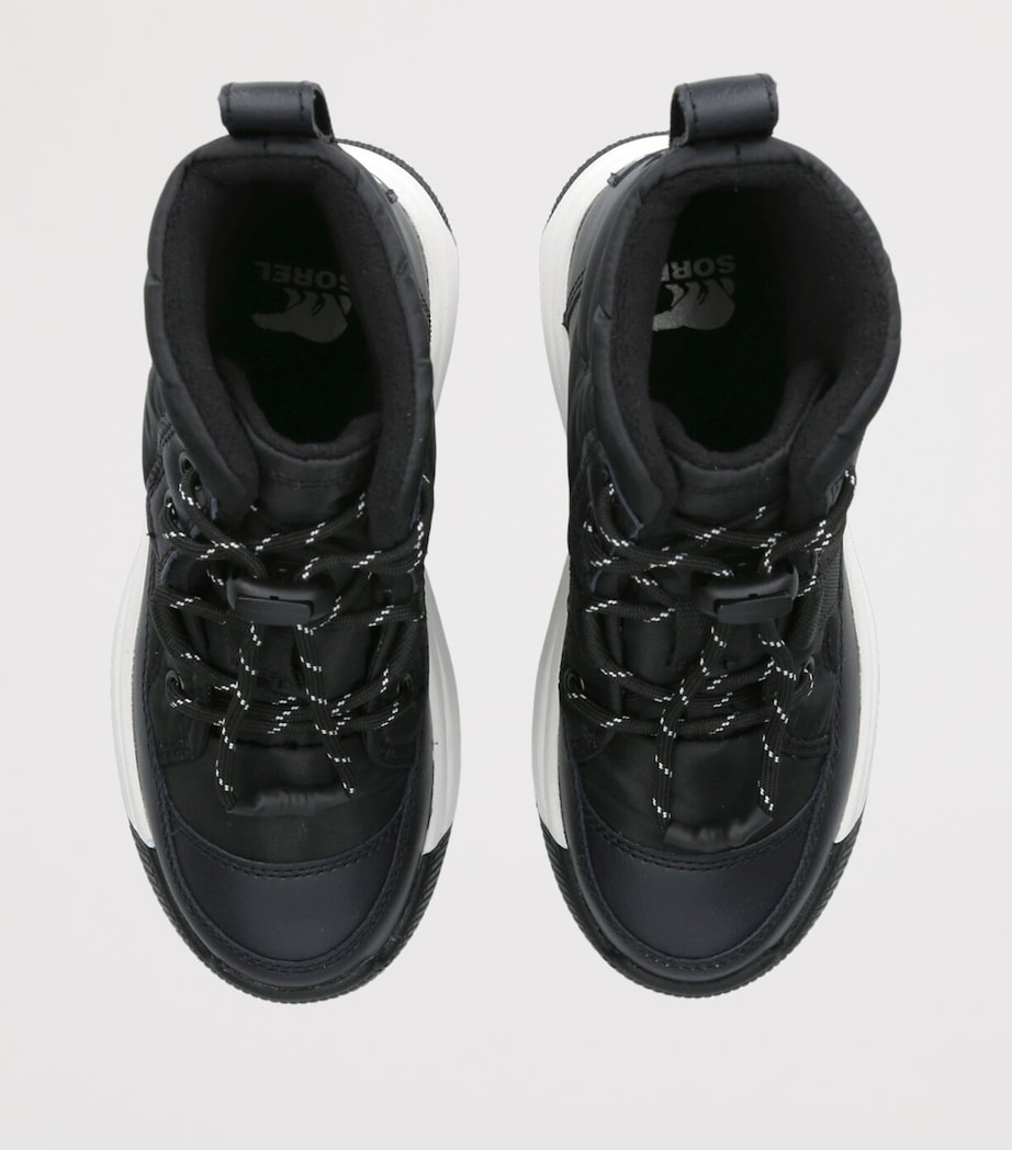 Waterproof Youth Whitney III Plus Snow Boots BLK/WHITE Image 4