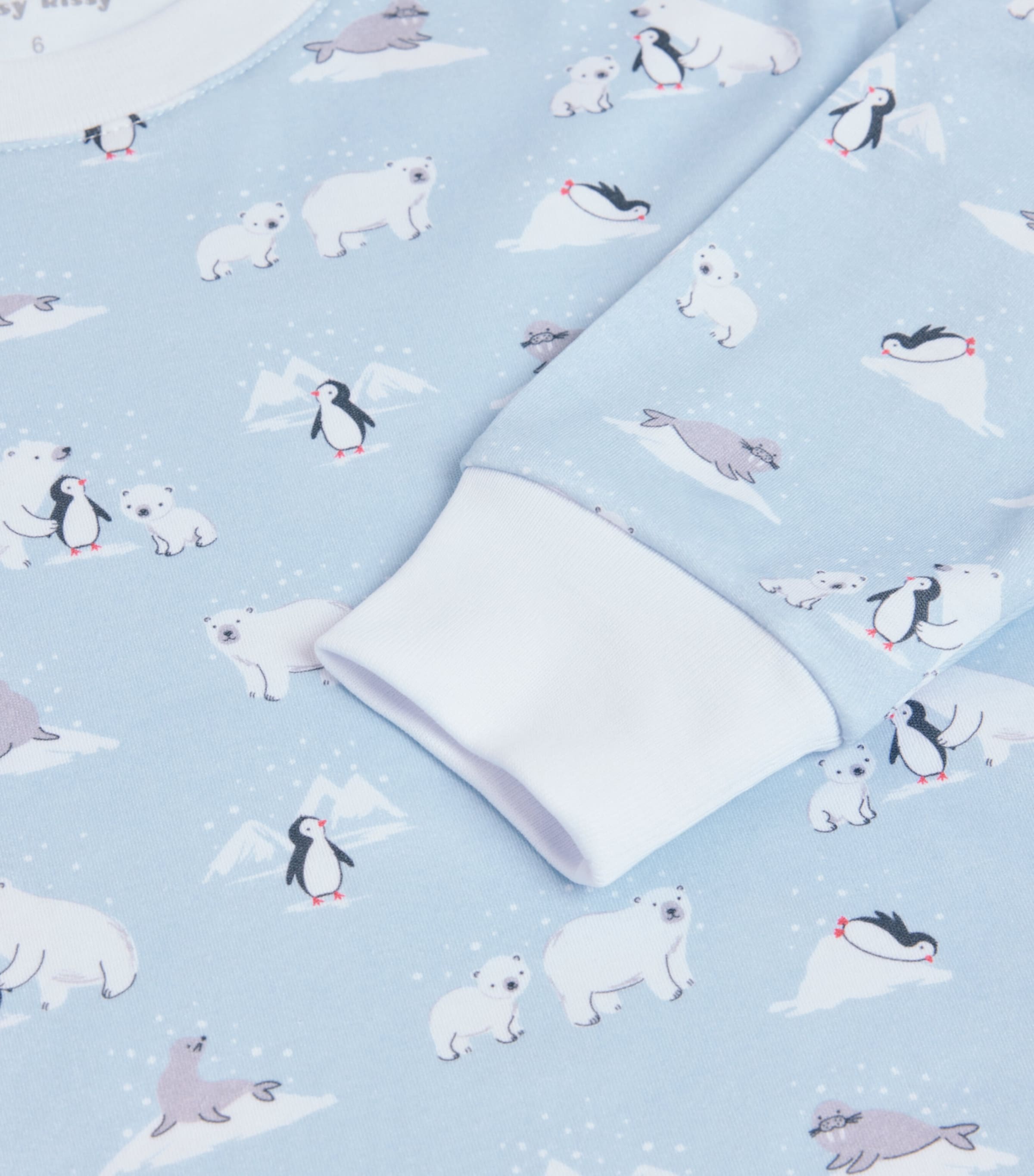 Arctic Awe Pyjama Set (2-6 Years) K480 LIGHT BLUE Image 2