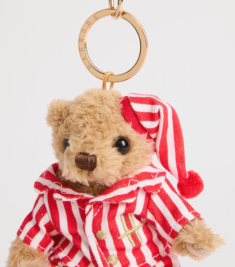 Christmas Pyjama Henry Bear Keyring RED Image 2