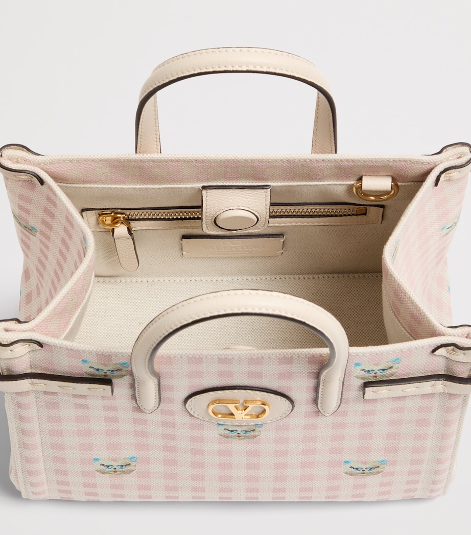 Small Cotton-Linen Antibes Tote Bag 9PK Image 5