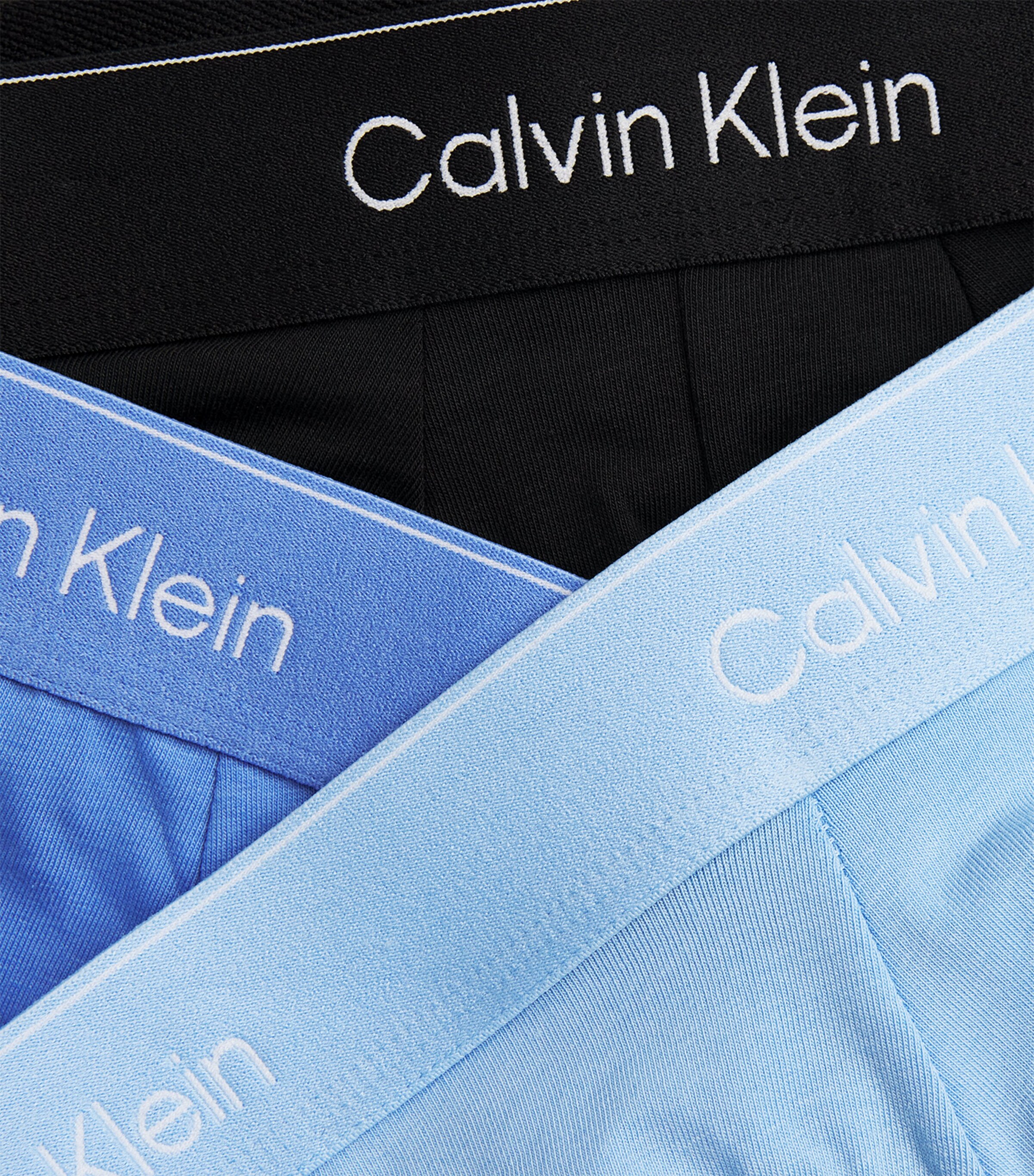 Cotton Stretch Icon Hip Briefs (Pack of 3) W8O-BLUE Image 5