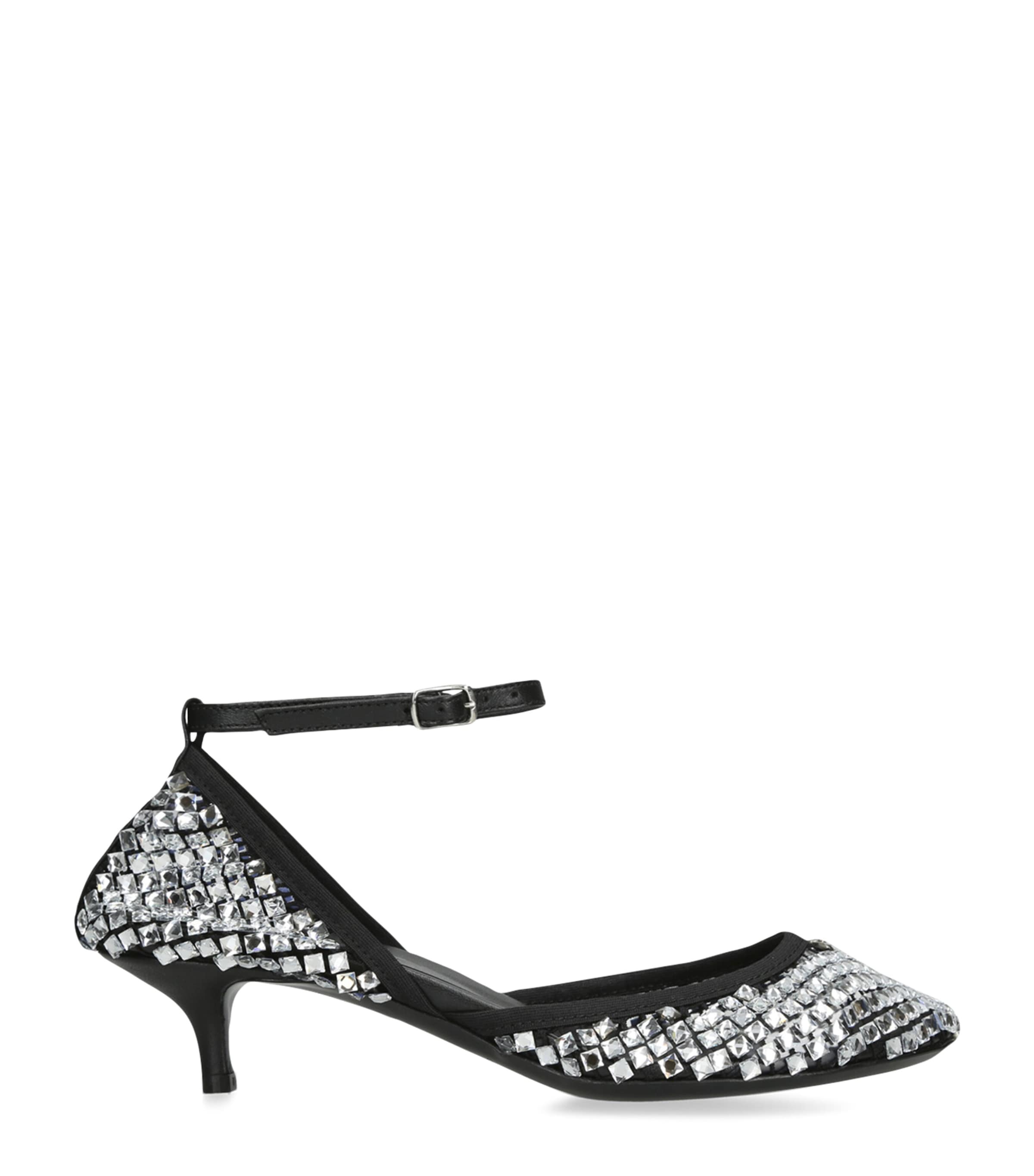 Christopher Esber Embellished Minette Mary Jane Heeled Sandals 75 Black Image 1