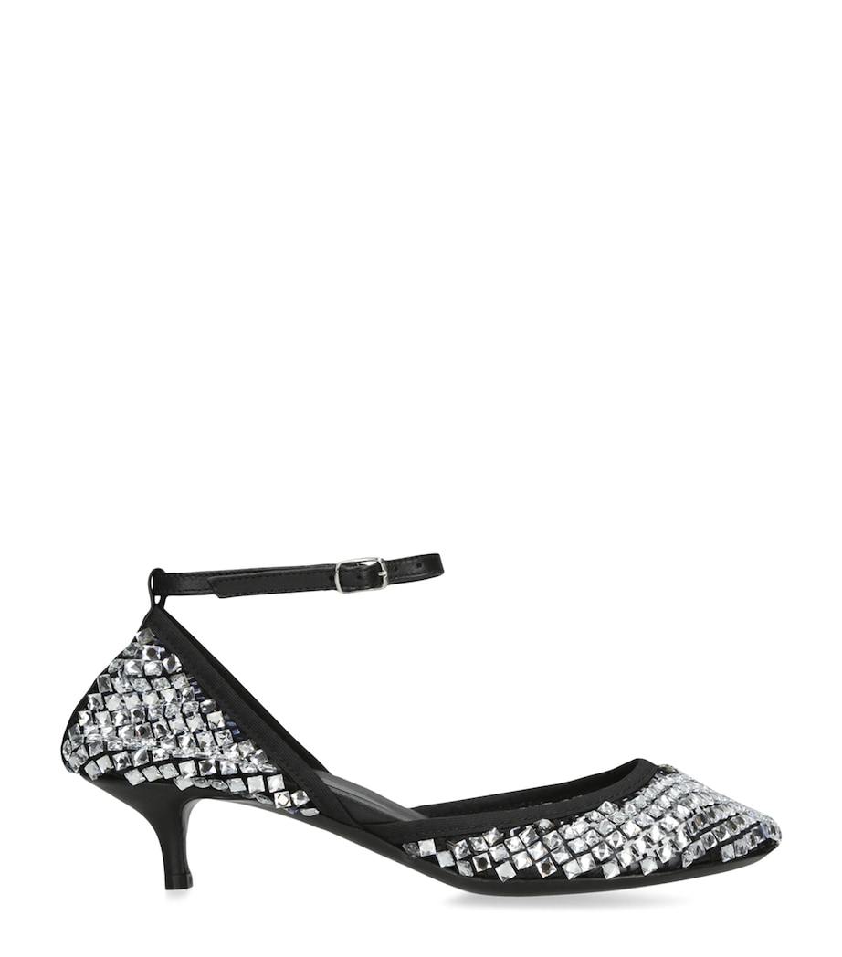 Christopher Esber Embellished Minette Mary Jane Heeled Sandals 75 Black Image 1