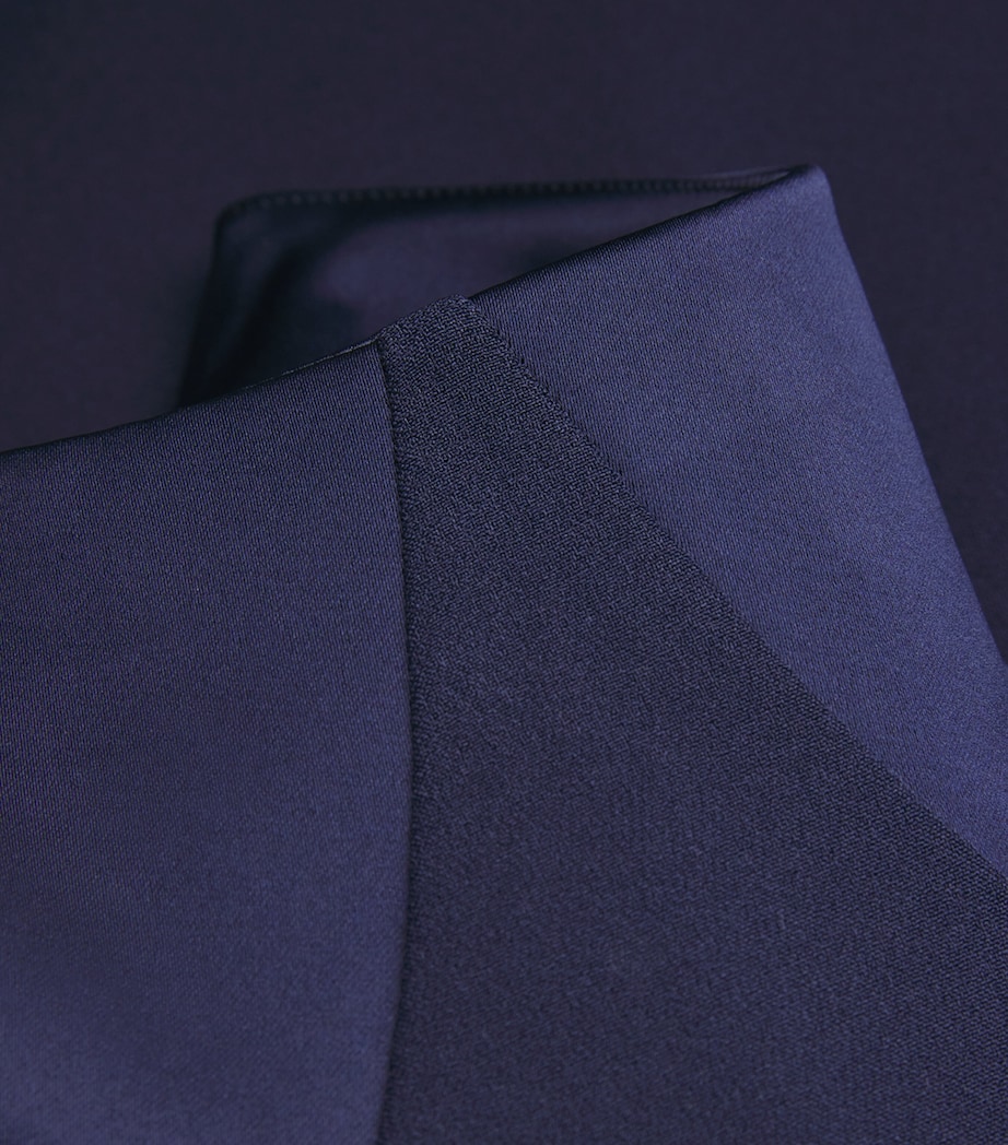 Crepe Strapless Gown MARITIME BLUE Image 5