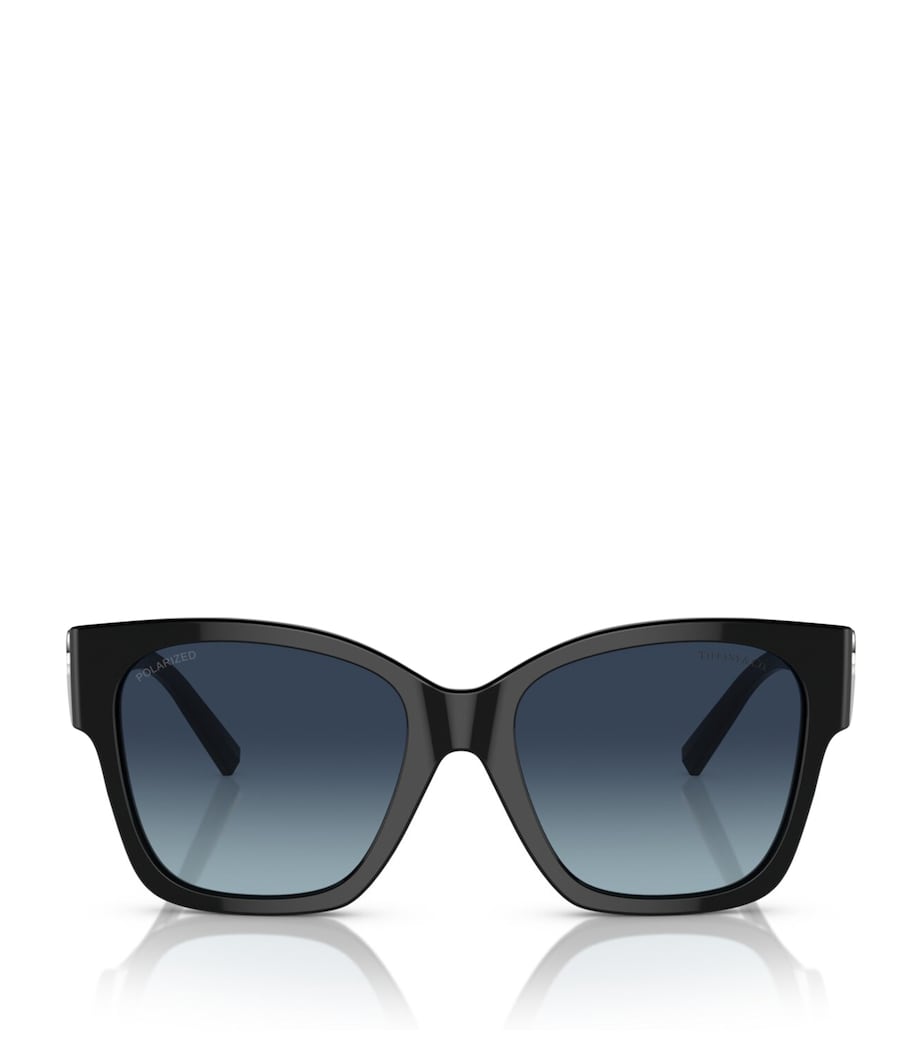 Acetate Square Oversized Sunglasses 83944U Image 1
