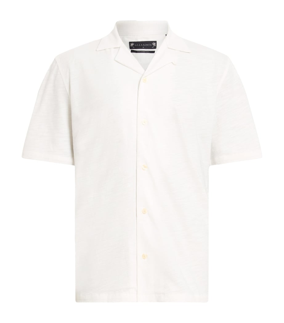 Organic Cotton Robson Shirt OFF WHITE Image 1