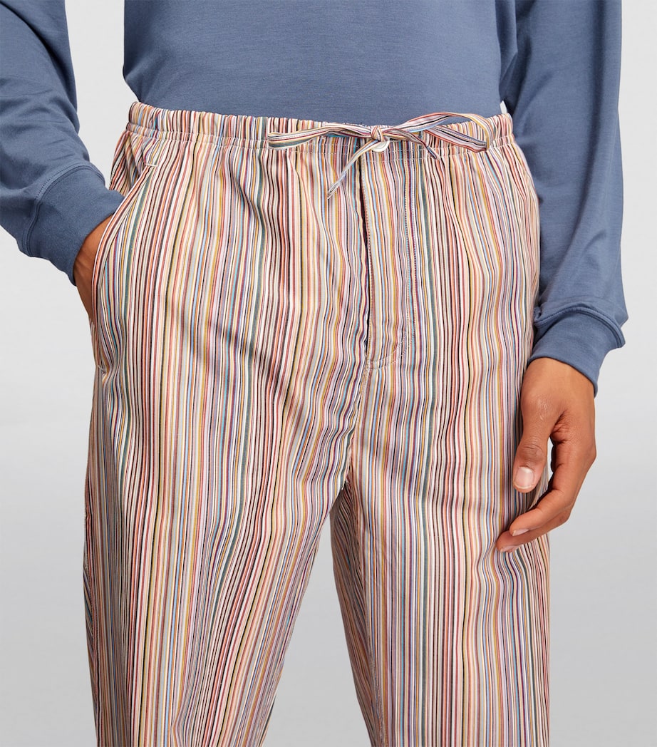 Signature Stripe Pyjama Bottoms 92/MULTICOLOUR Image 6
