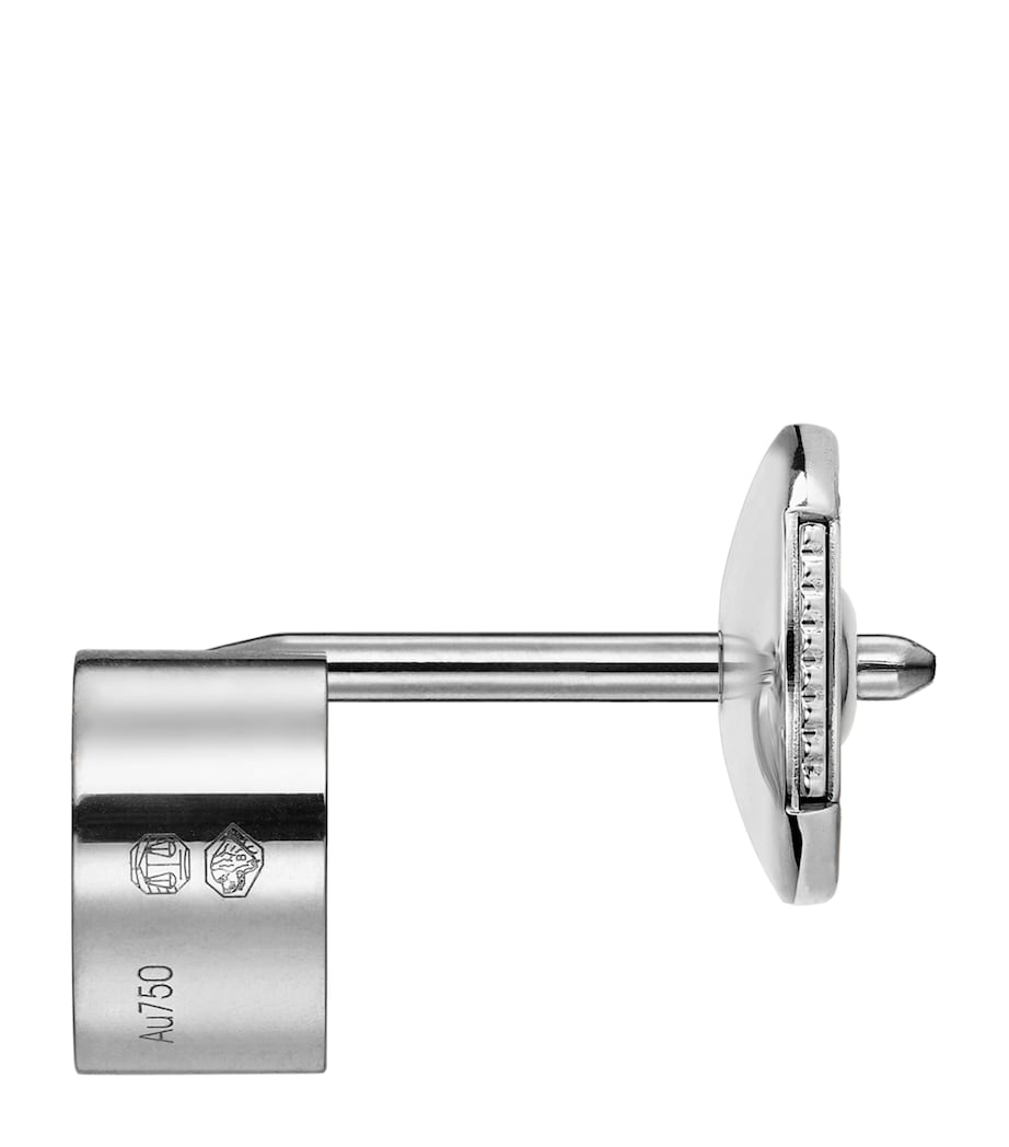 White Gold and Diamond My Happy Hearts Single Earring 18K WHITE GOLD Image 2