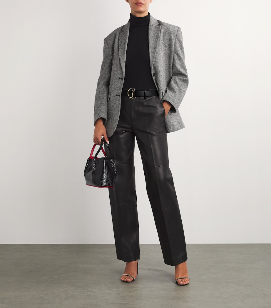 CL Logo Leather Belt CM6S Image 5