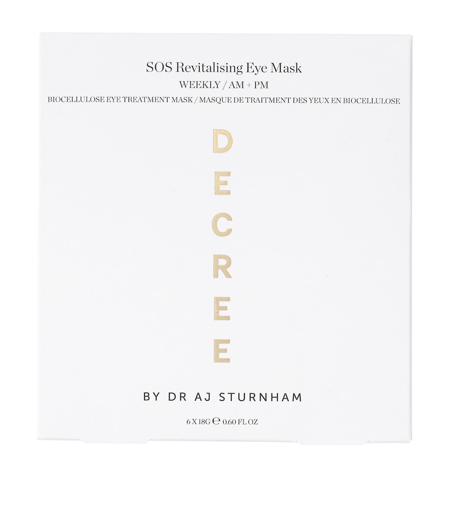 SOS Revitalising Eye Mask (6 x 18g) NO COLOUR Image 1