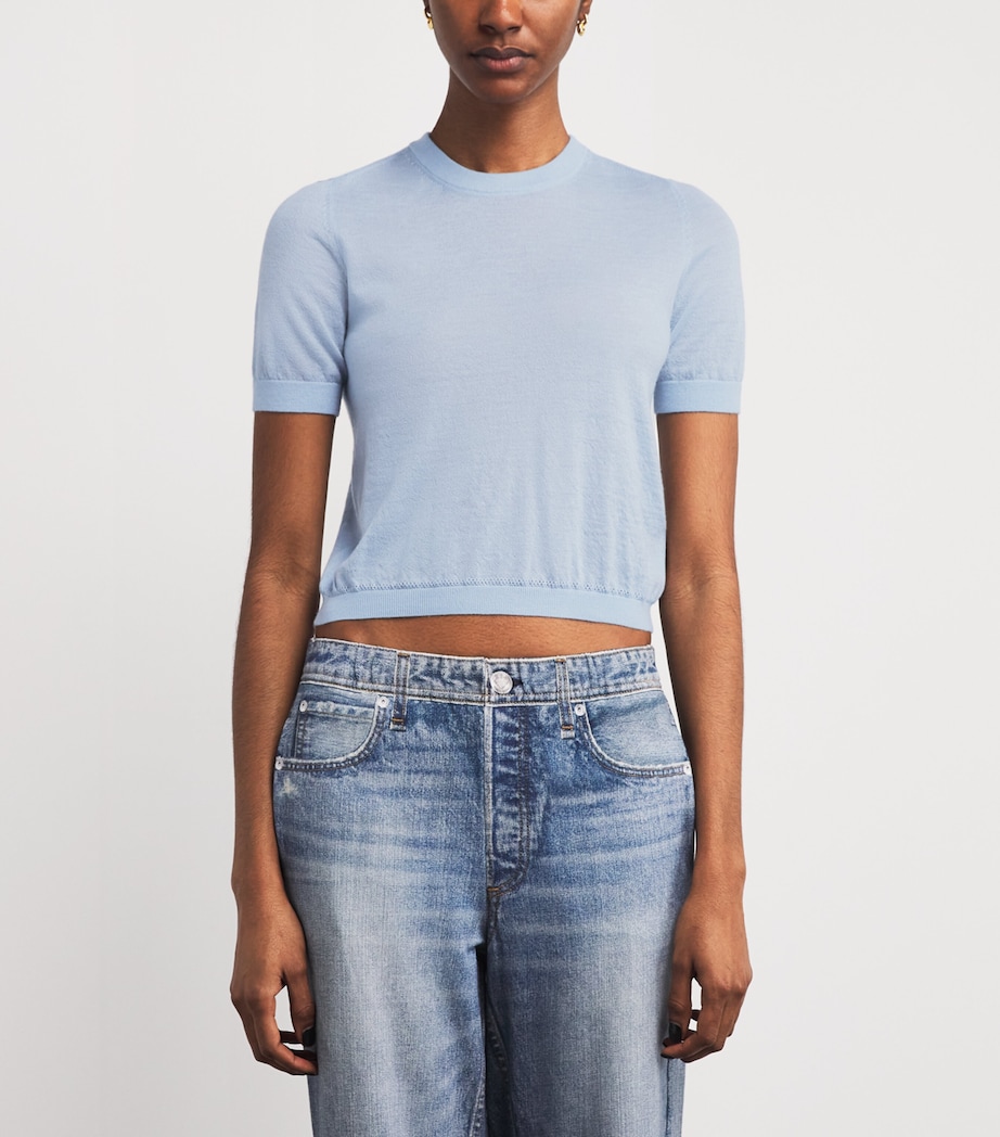 Cashmere Adeline T-Shirt LBLUE Image 3