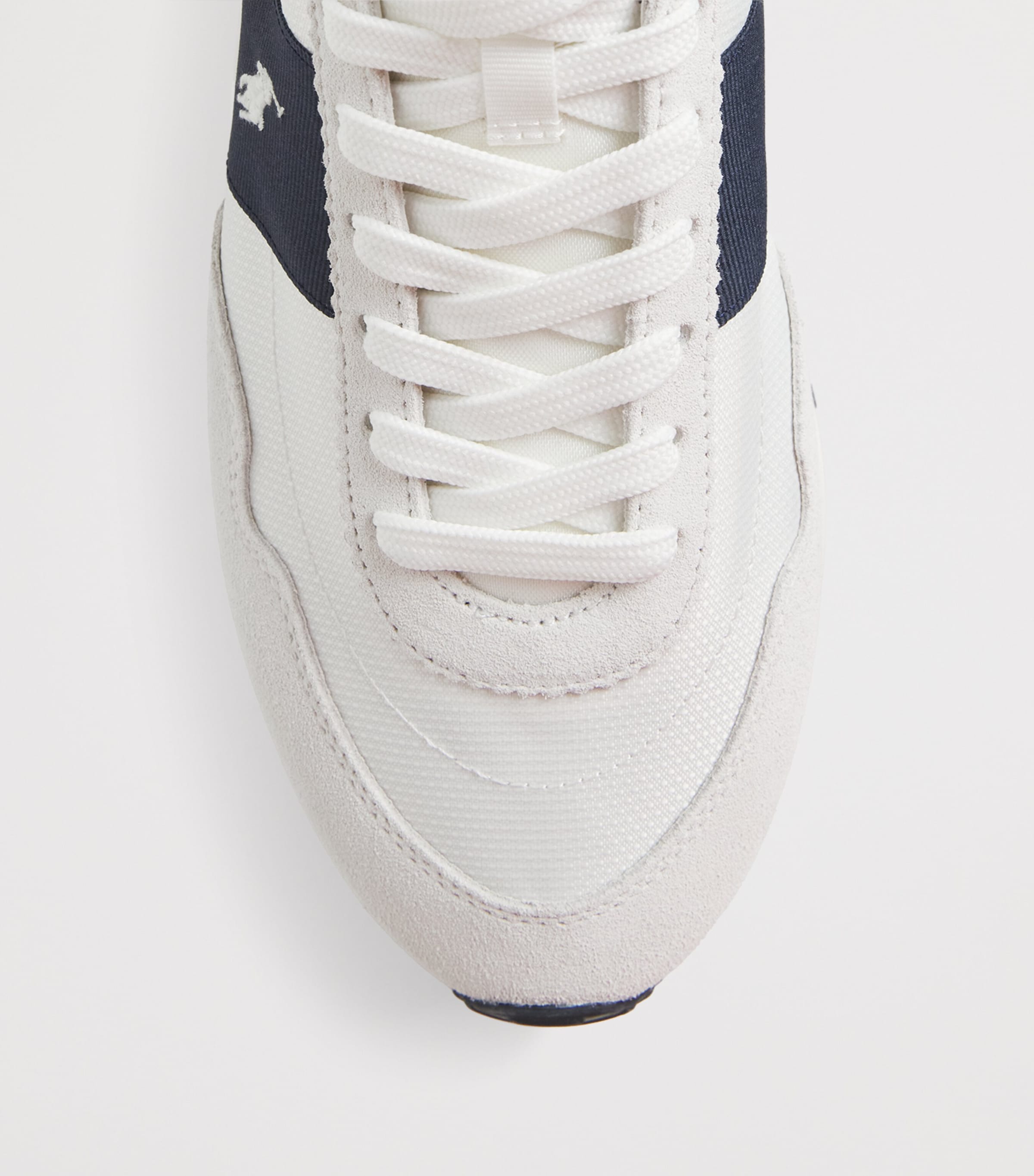 Polo Ralph Lauren Suede Train 89 Sneakers Hntr Nvy/dckwash Wht Image 6